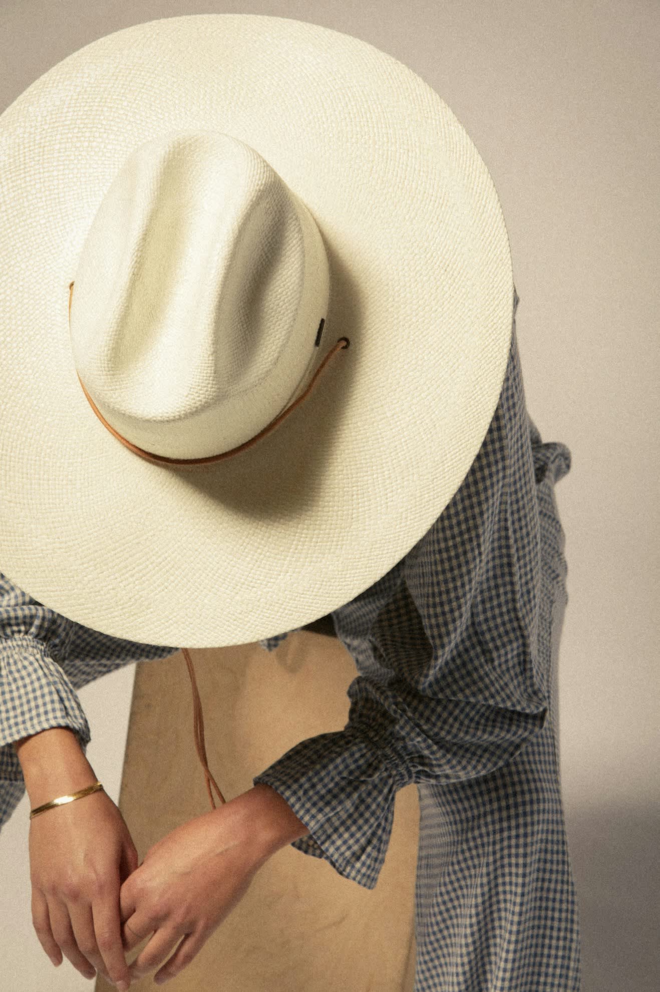 Marina Panama Lifeguard Hat - Panama White