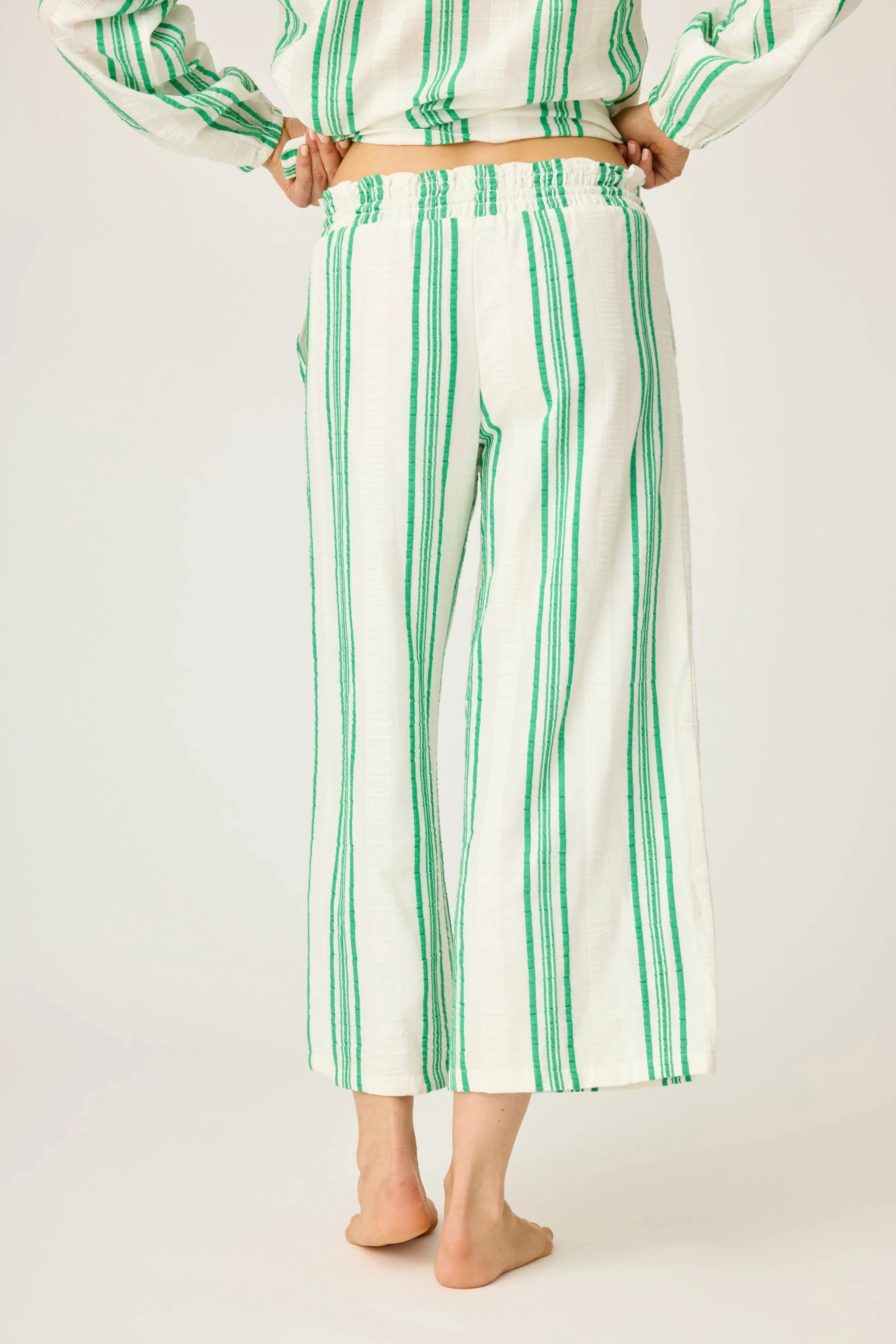 Beachcomber Wide Leg Cropped Pants