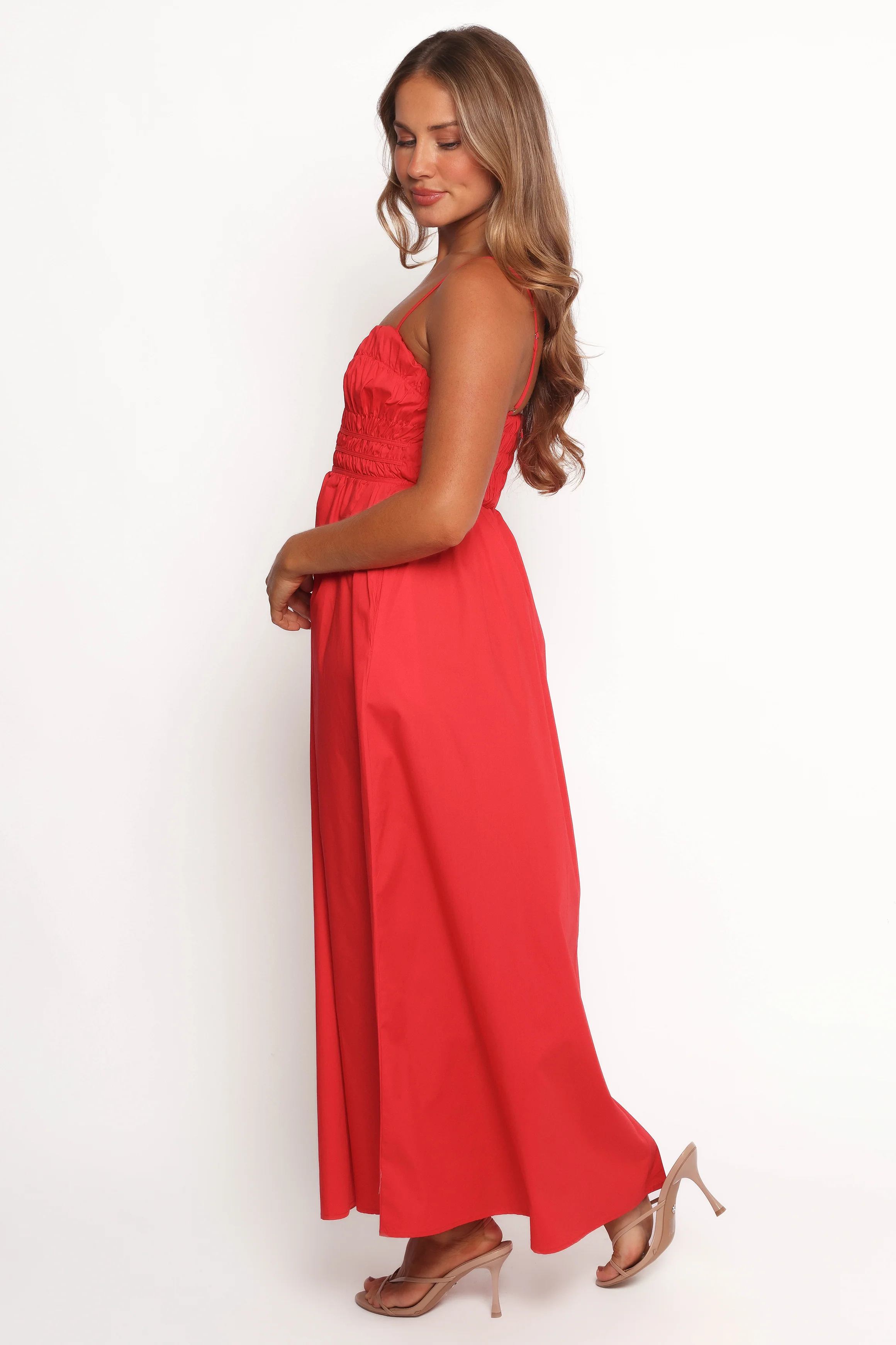 Camilla Maxi Dress - Red
