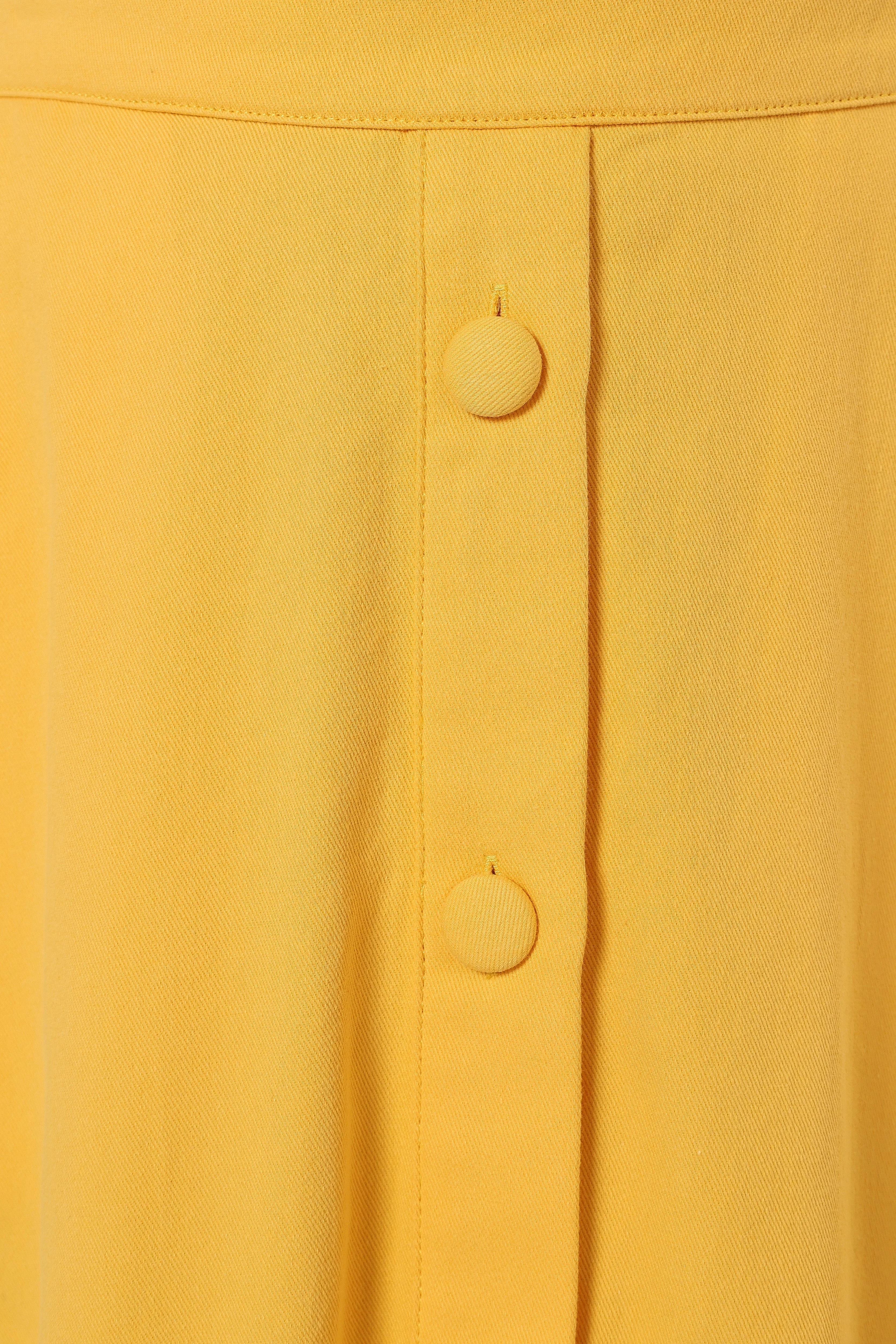 Mave Midi Skirt - Sunflower