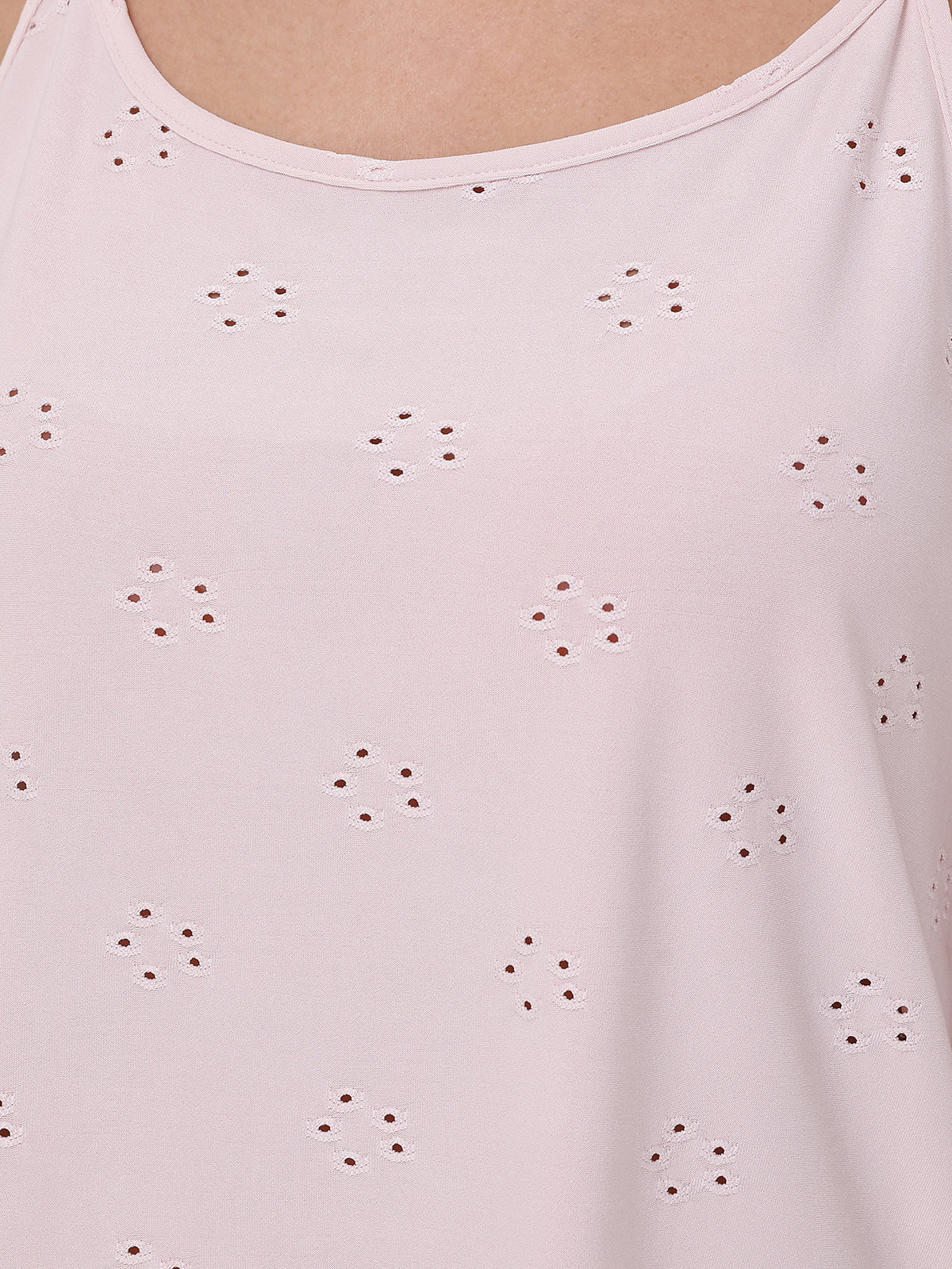 Pointelle Flower Cami