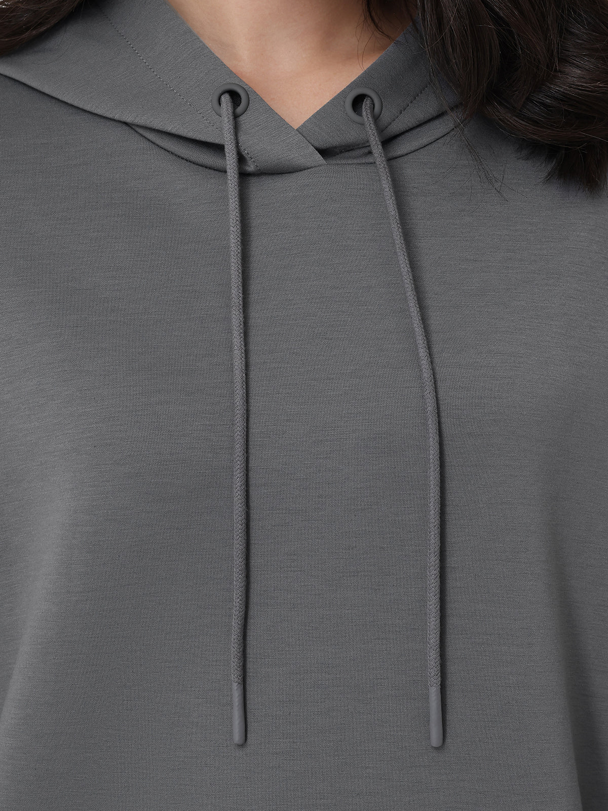 Drawstring Long Sleeve Hoodie