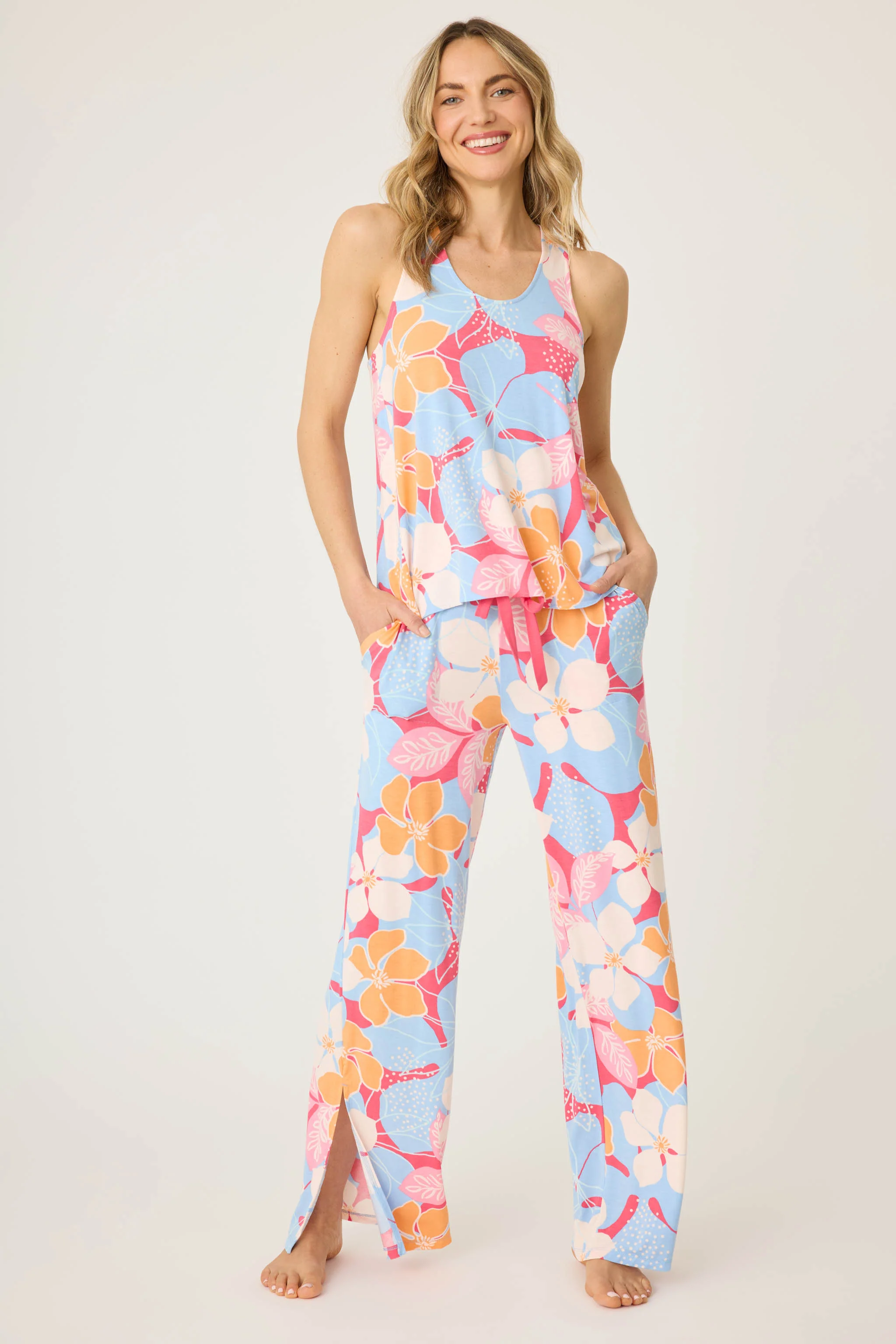 Tropical Dreams Floral PJ Set