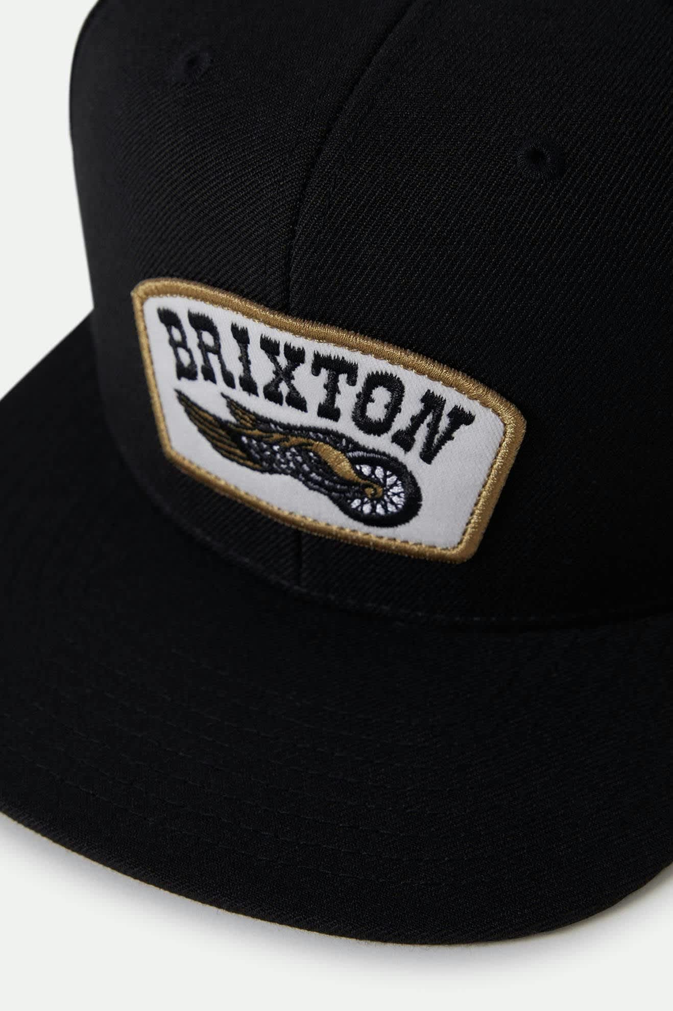 Roller Snapback - Black