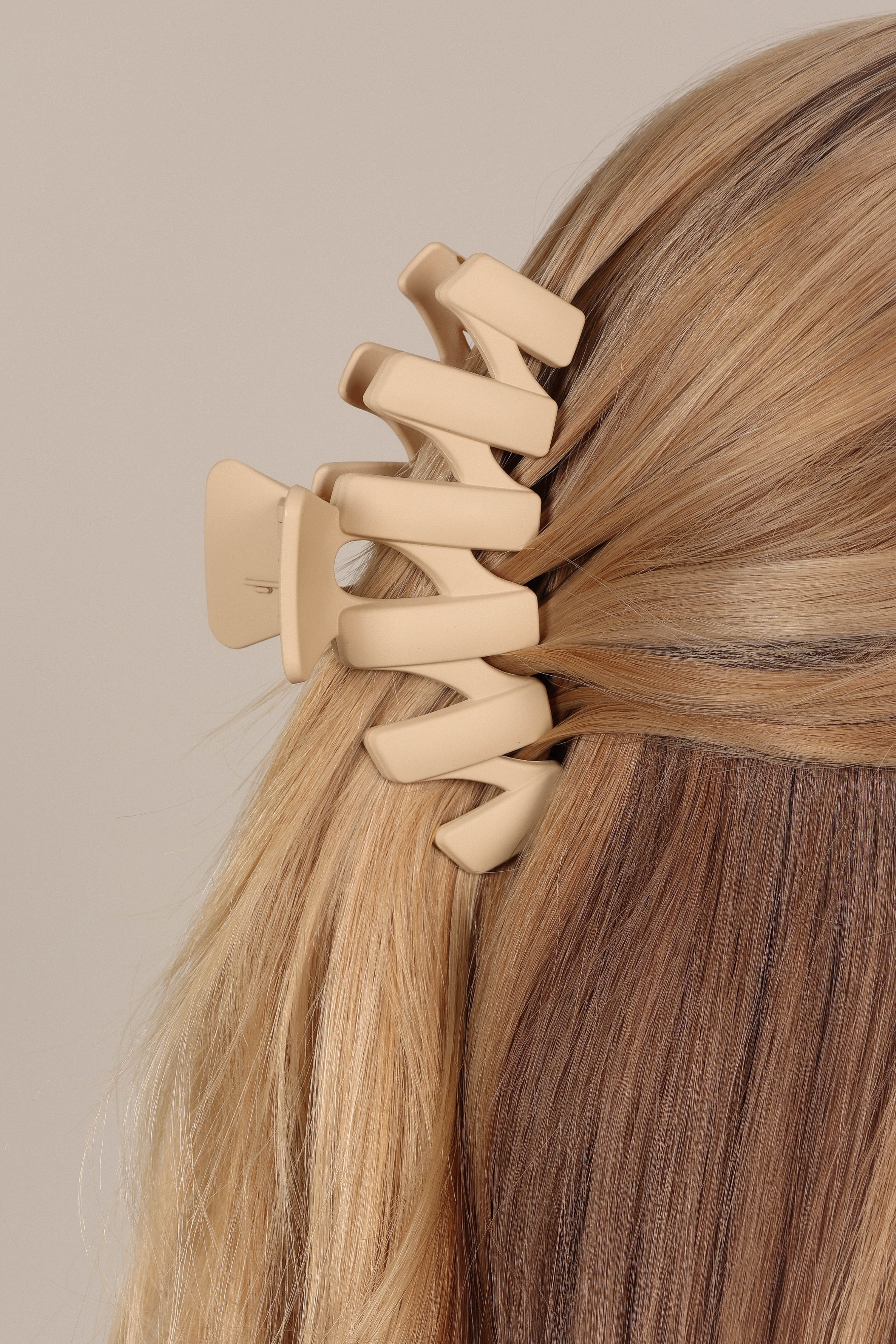 Taytum Hairclip - Cream