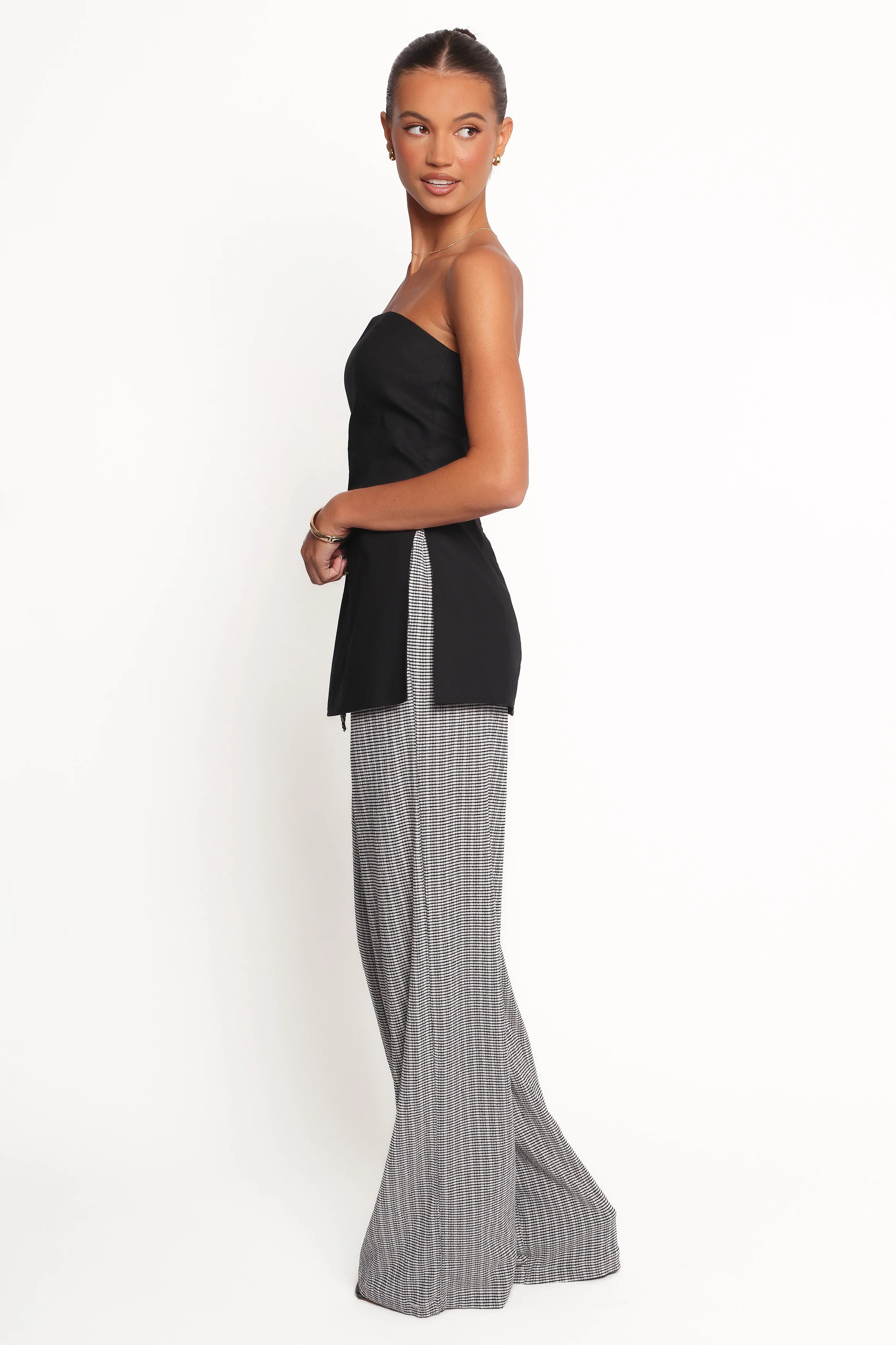 Afton Pant - Black White