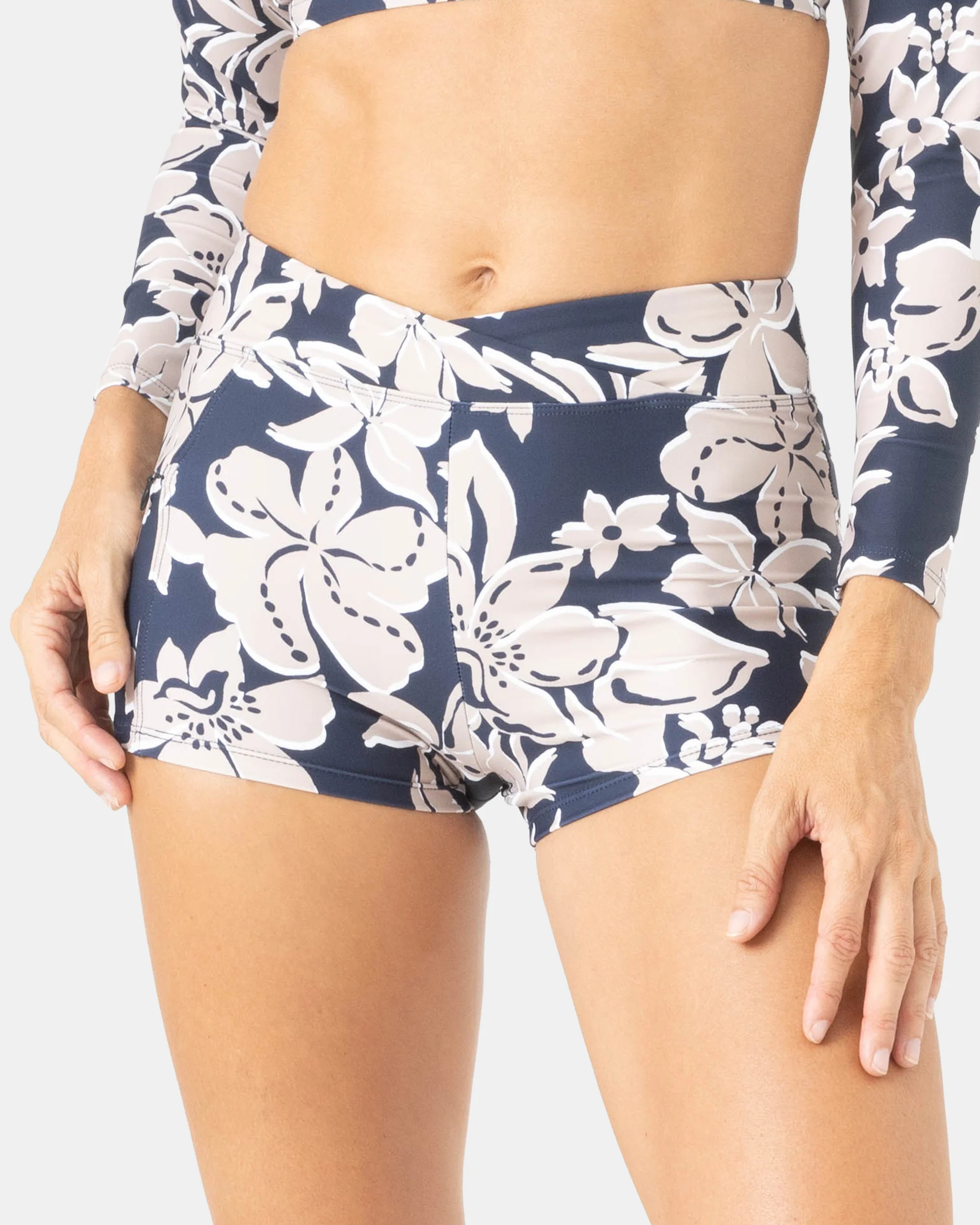 Island Time V Front Swim Short