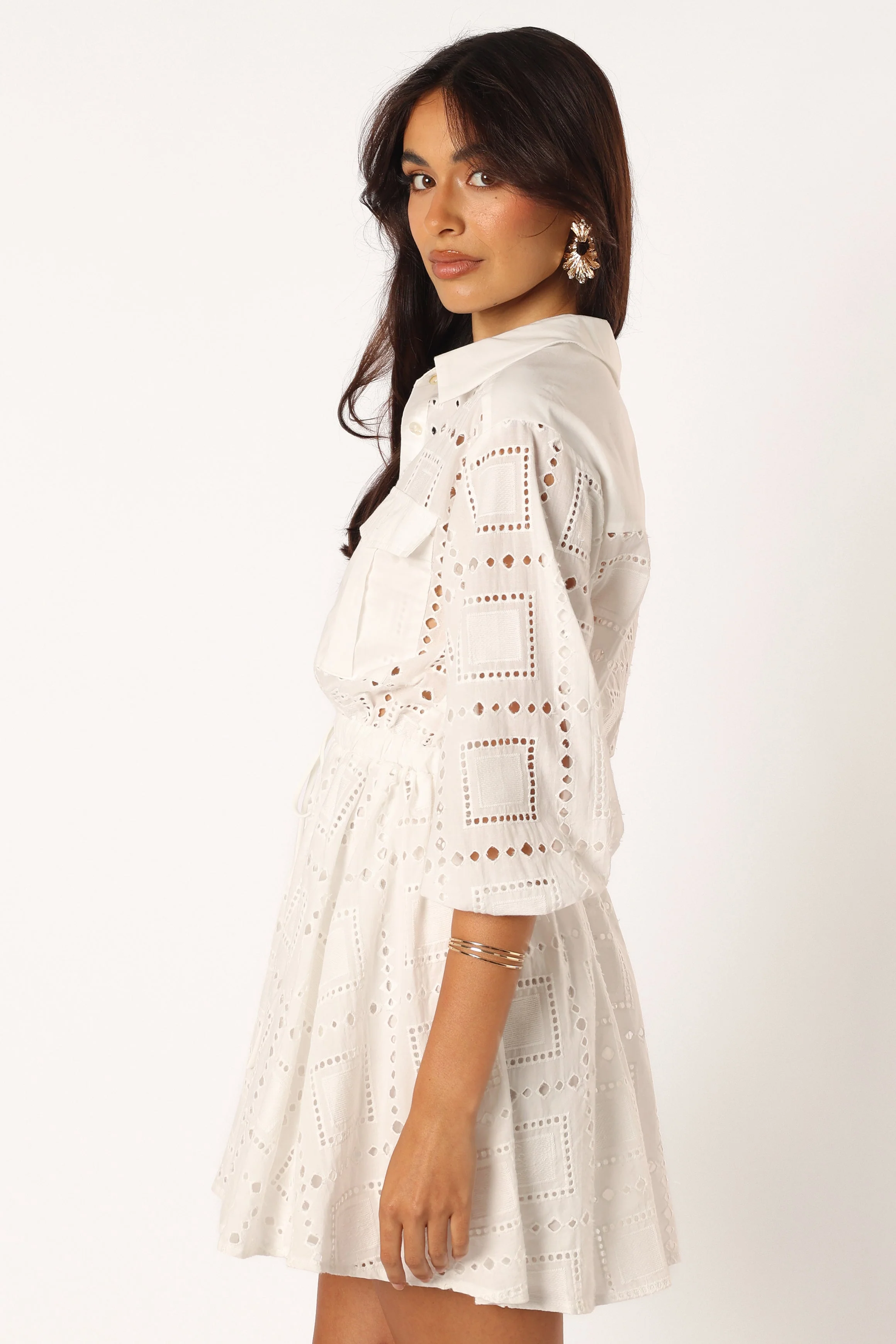 Renn Mini Dress - White