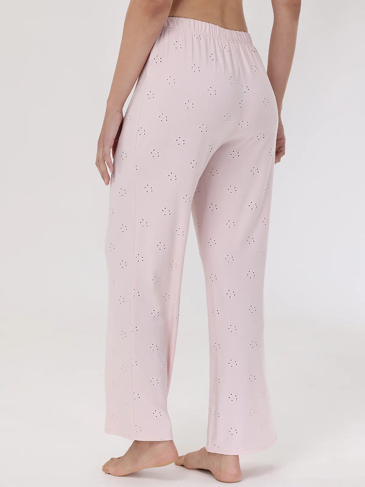 Pointelle Flower Lounge Pants