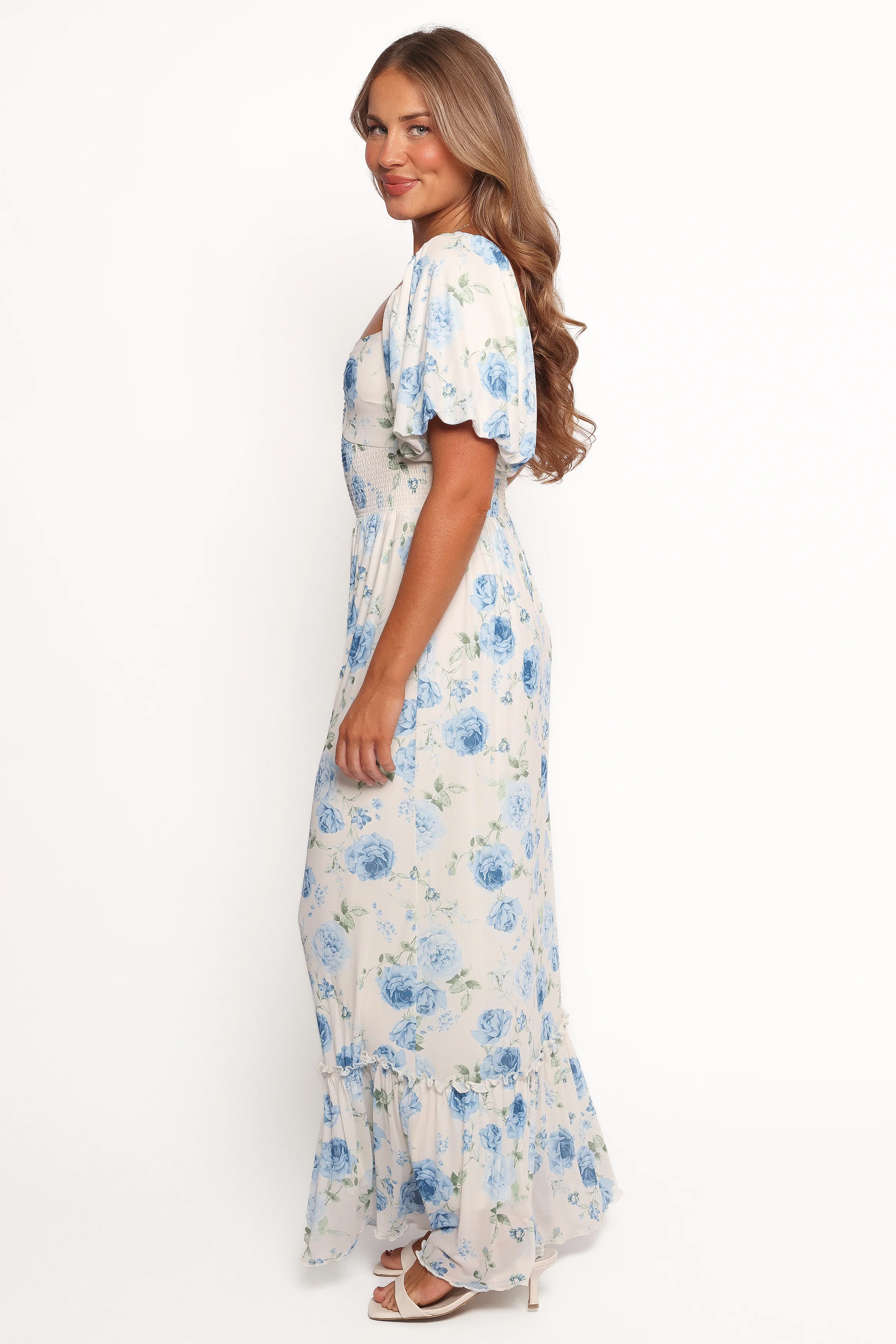 Devon Maxi Short Sleeve Dress - Summer Song