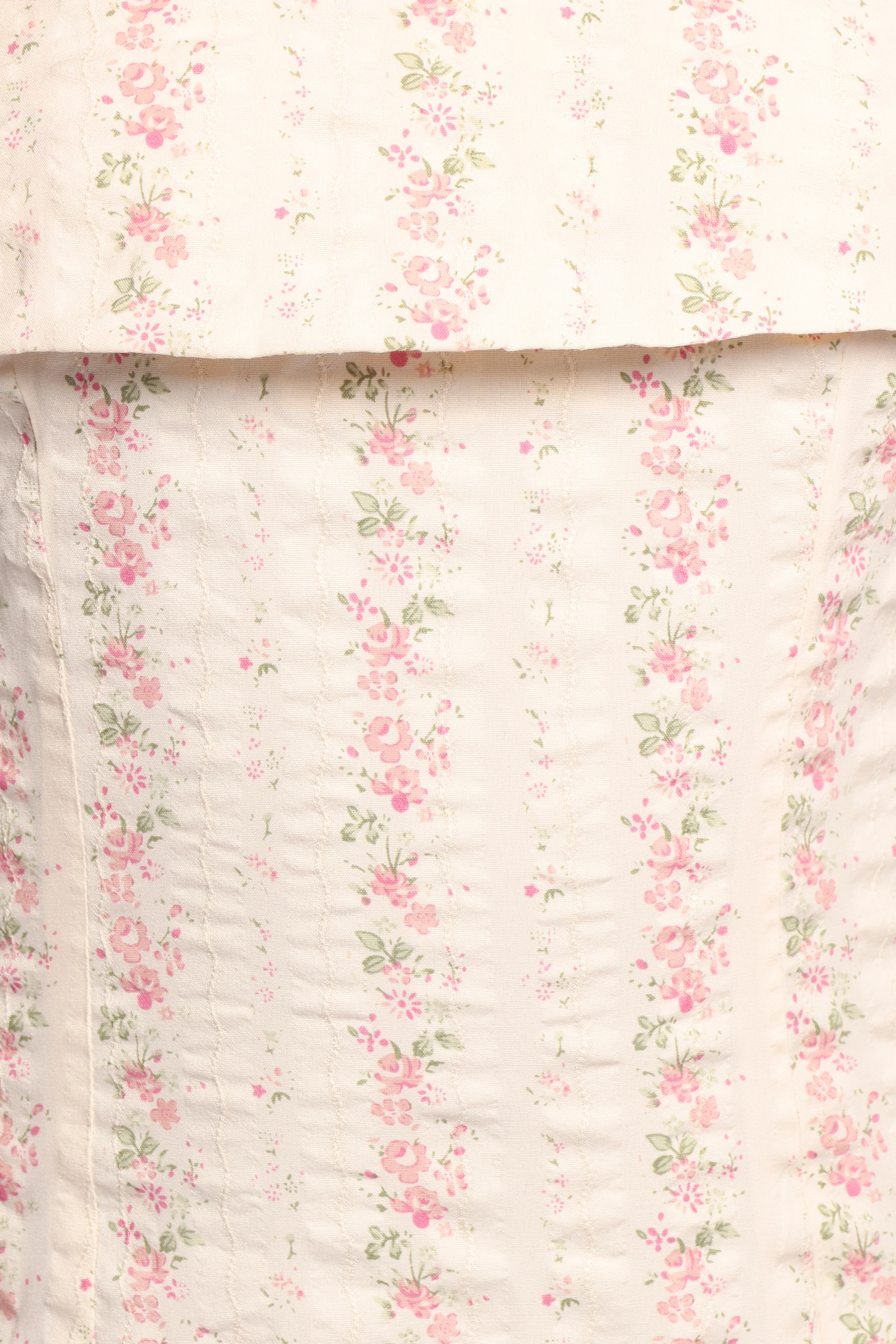 Norma Strapless Midi Dress - Pink Floral