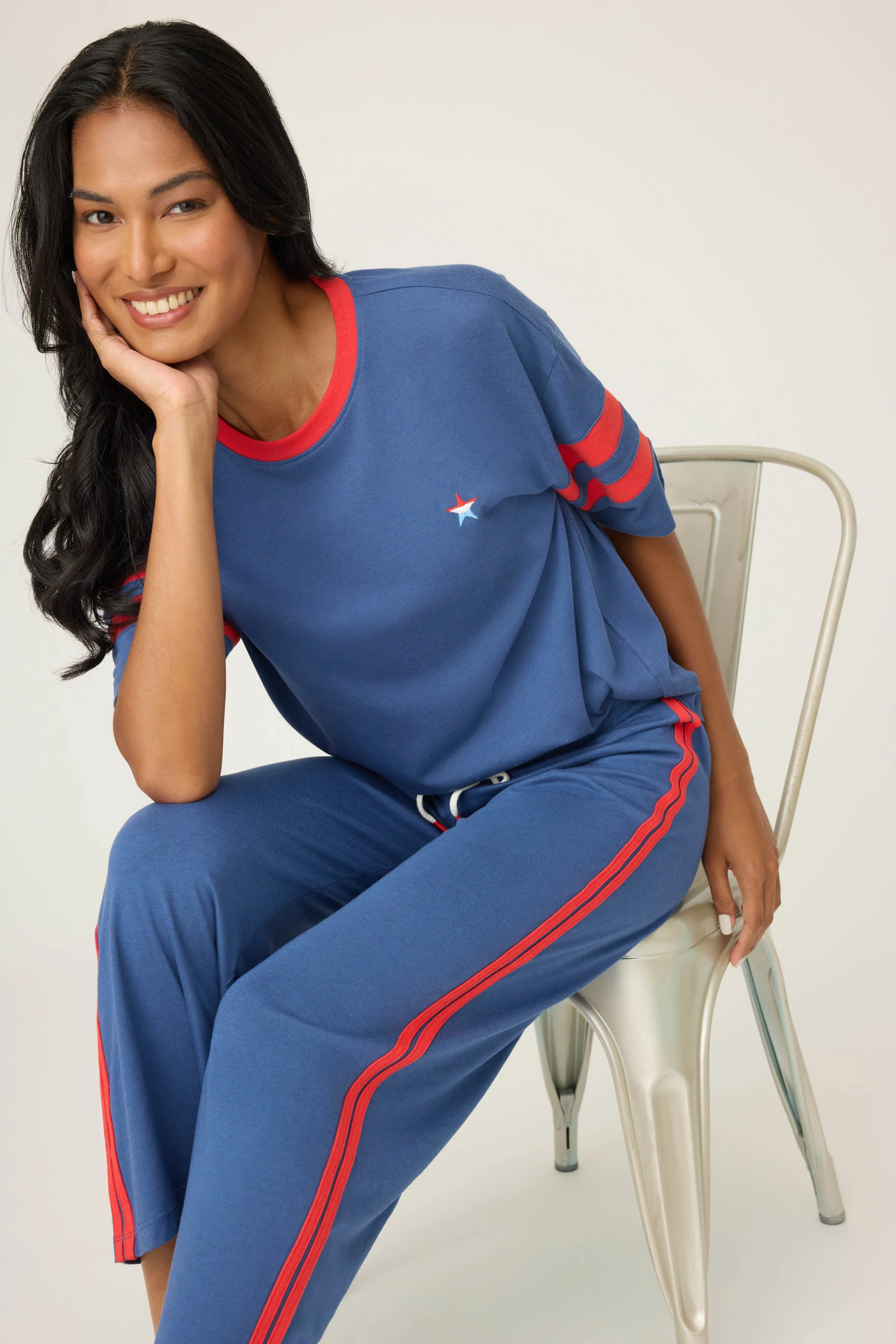 American Honey Jersey Lounge Set