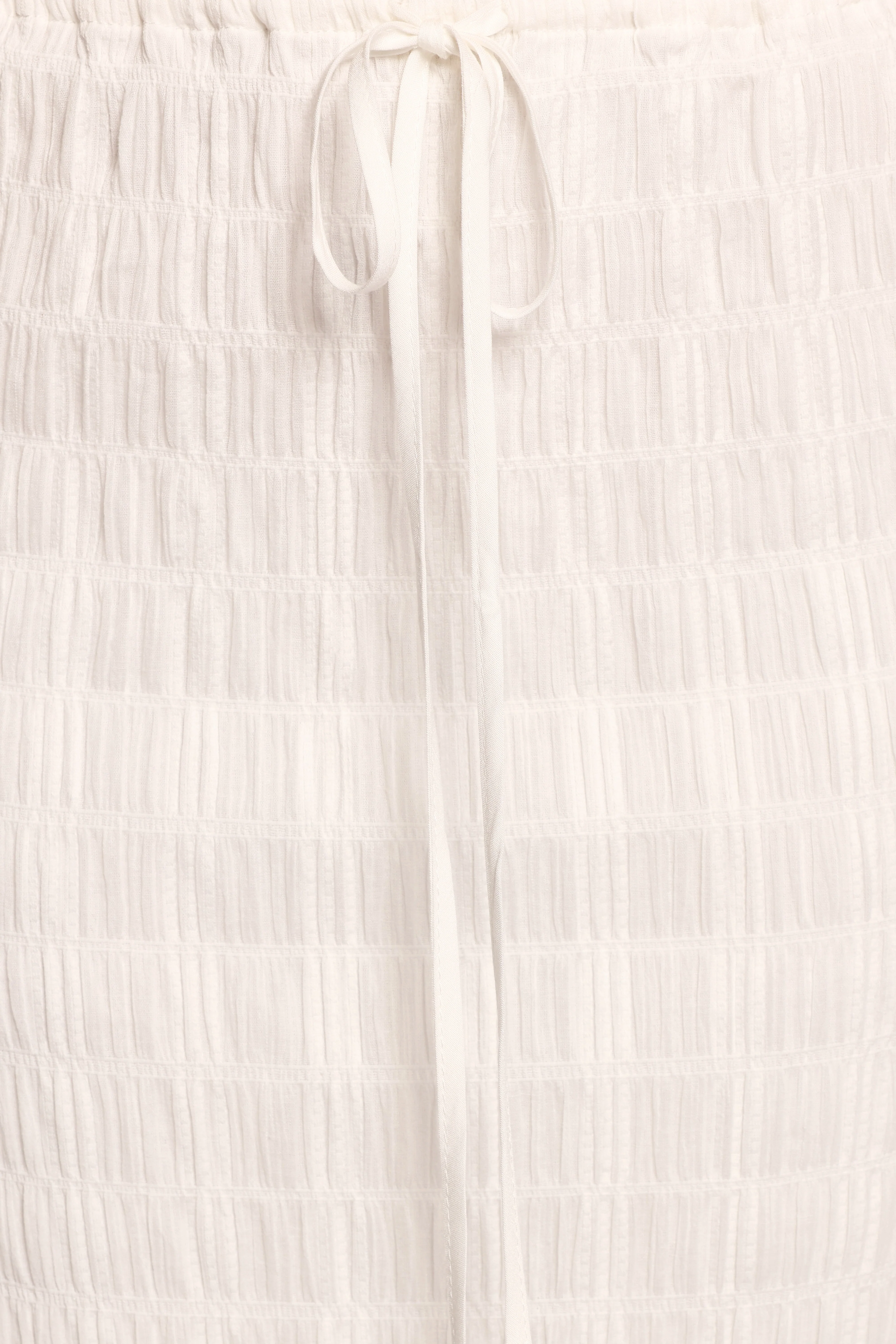 Charlotte Textured Maxi Skirt - White