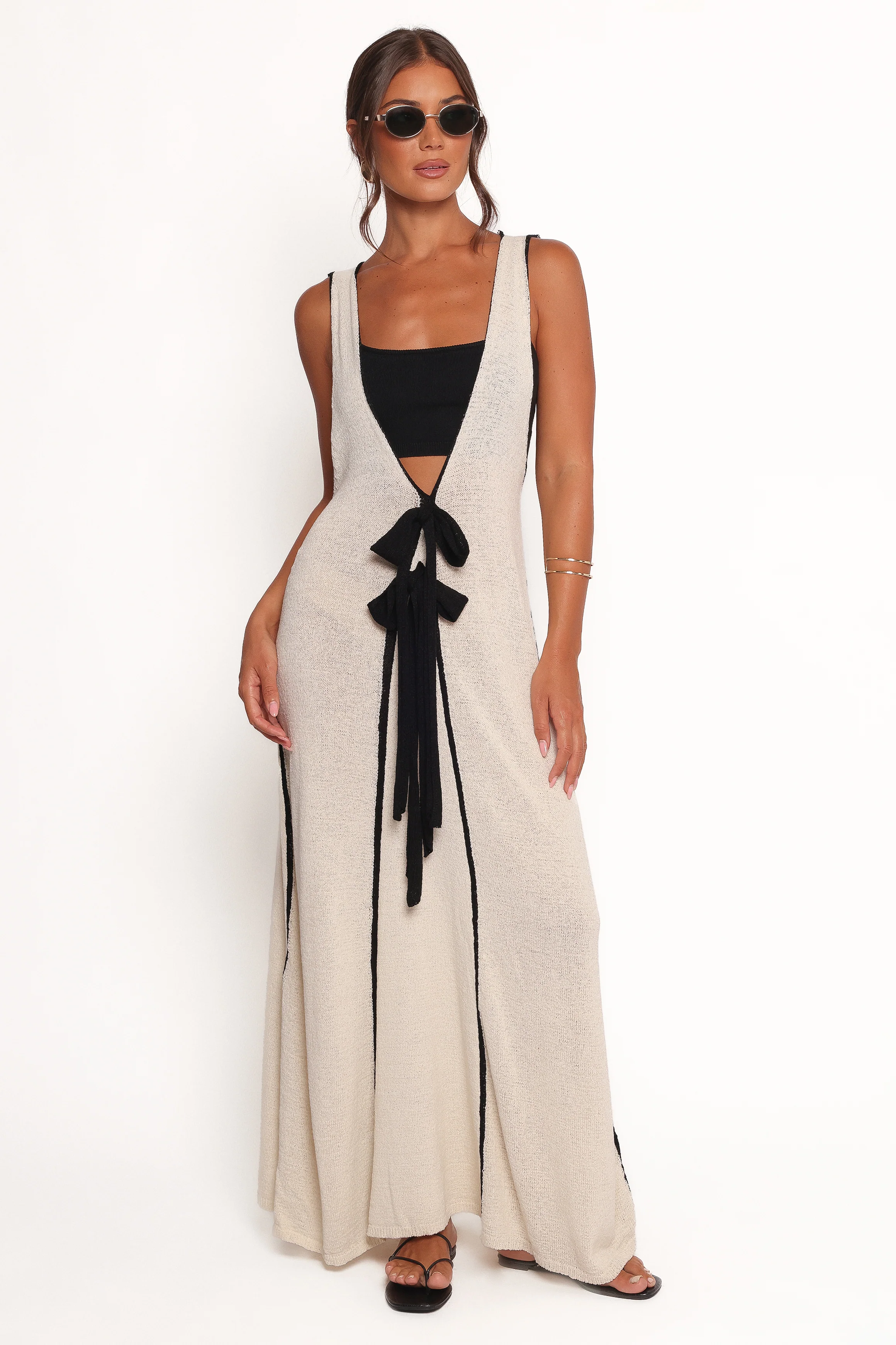 Draco Midi Dress - Cream