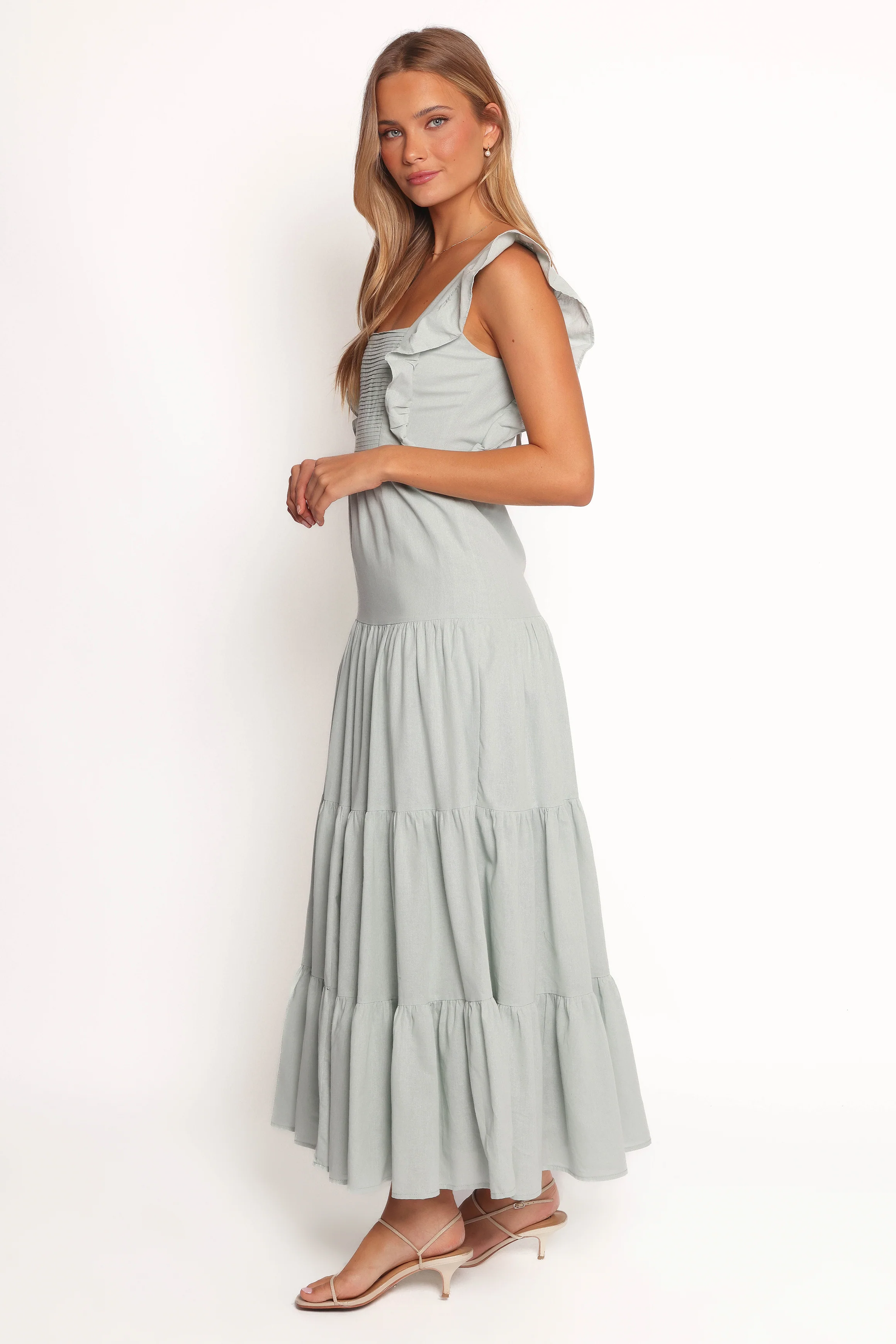 Lillian Maxi Dress - Pale Blue