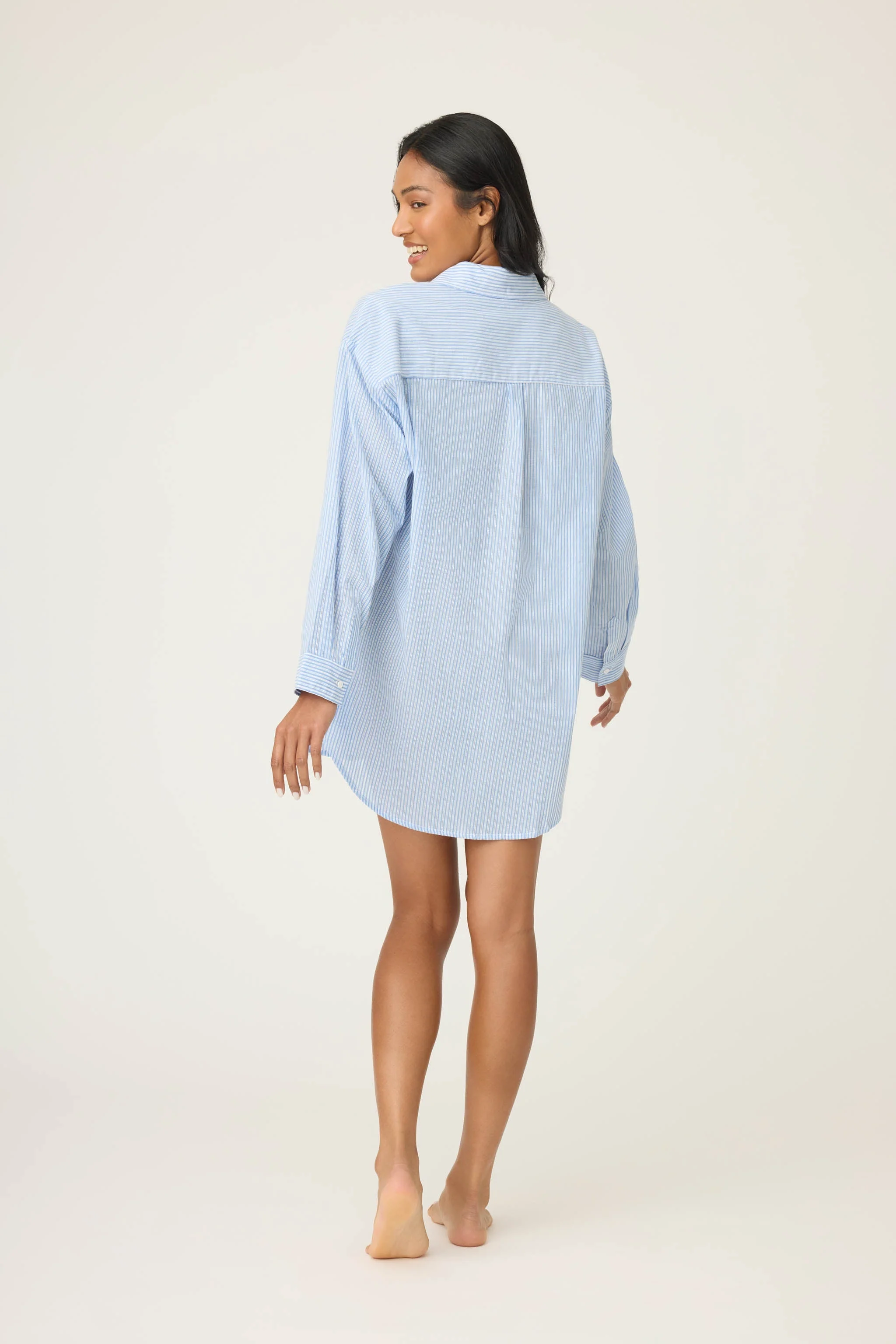 Dainty Daisy Long Sleeve Night Shirt
