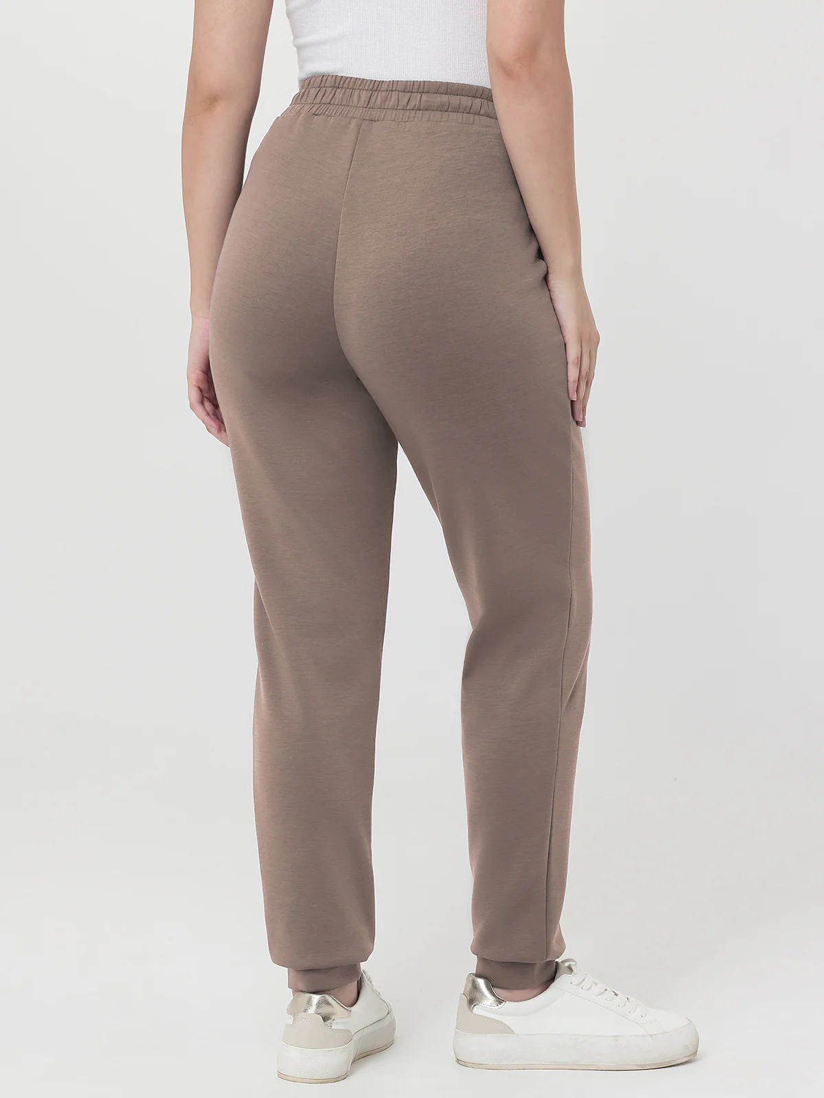 High-Rise Cuffed Joggers