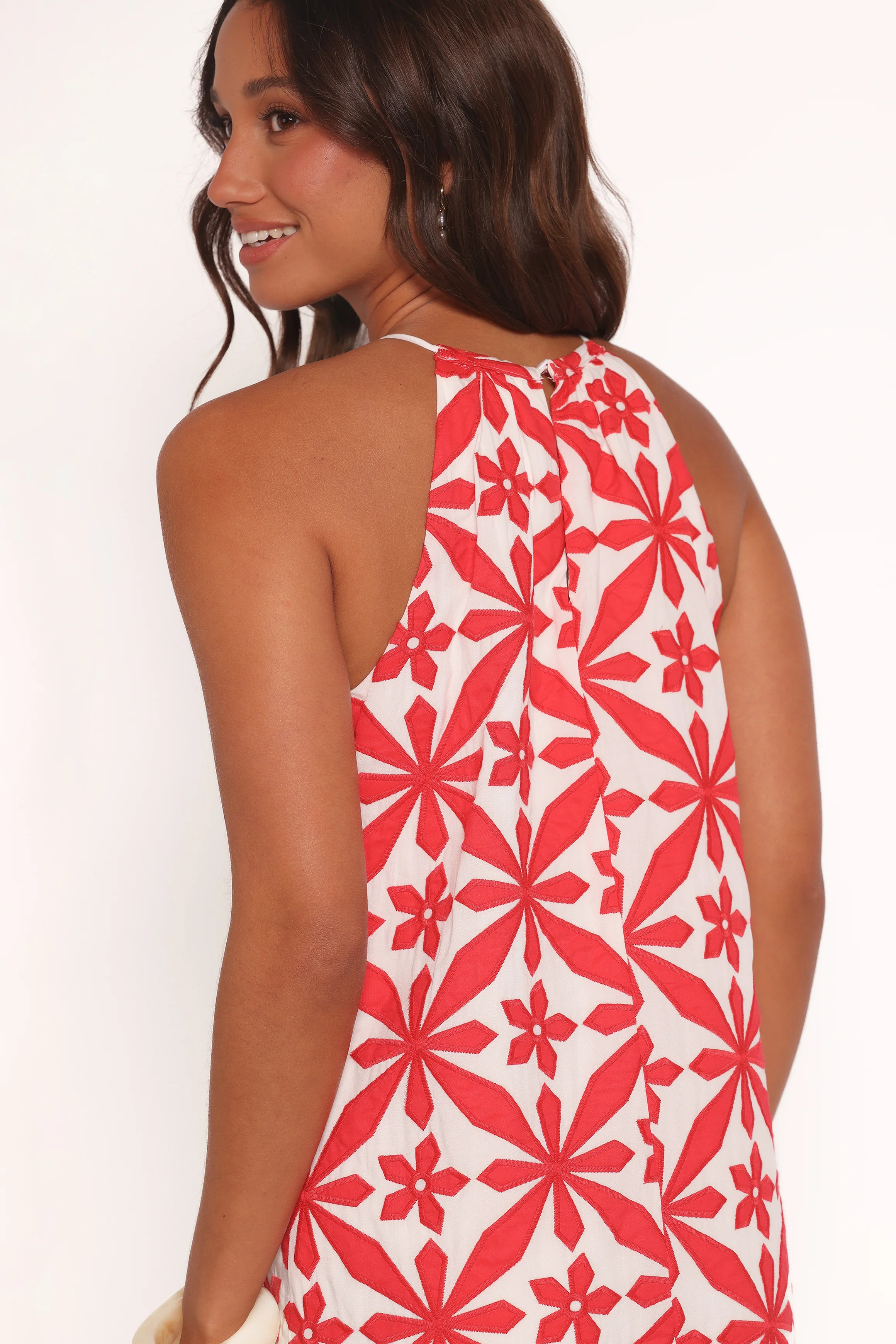 Kaelia Mini Dress - Red