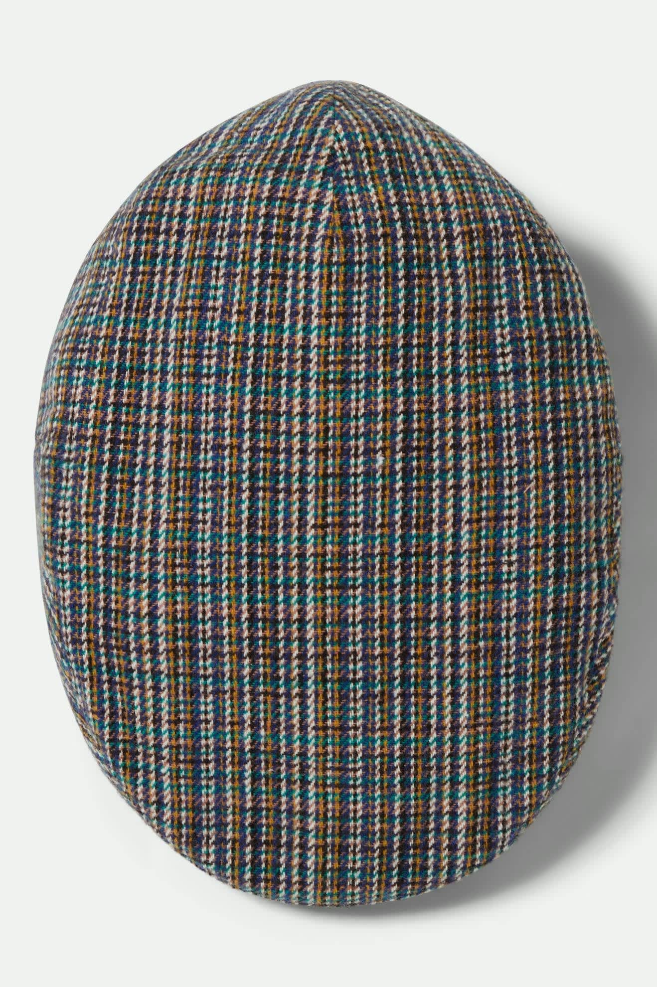 Hooligan Flat Cap - Multi Plaid