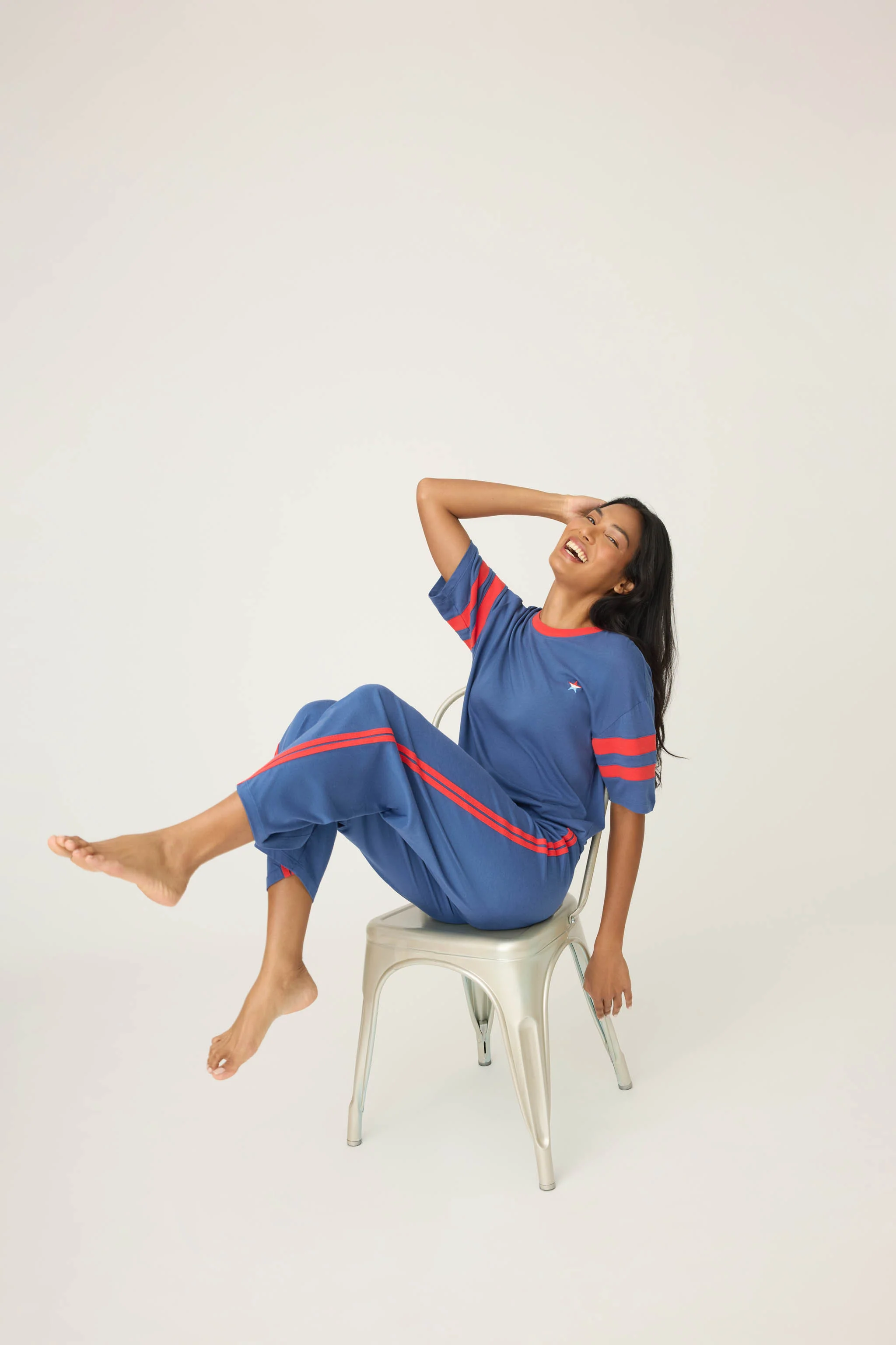 American Honey Jersey Lounge Set