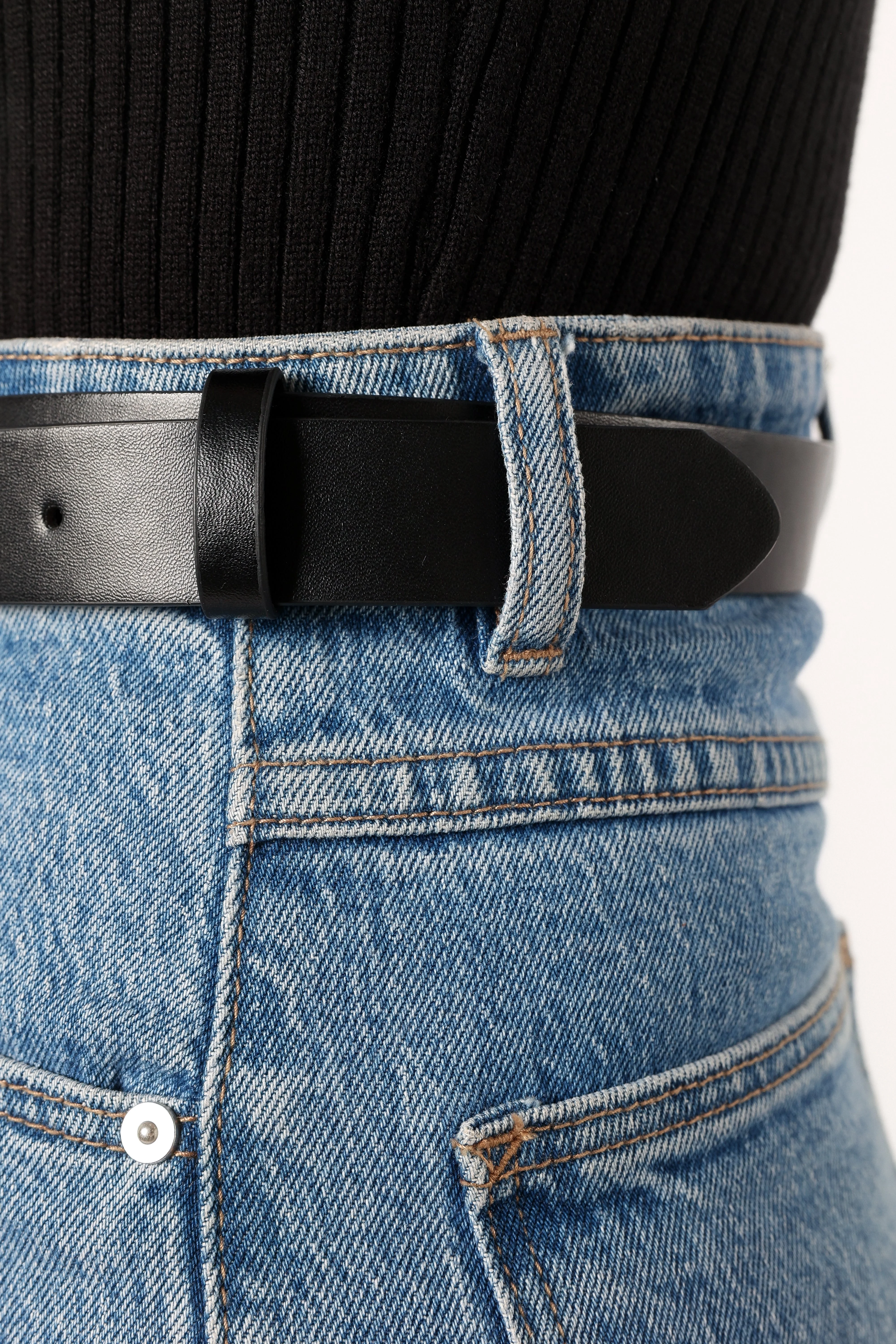 Serena Belt - Black Gold