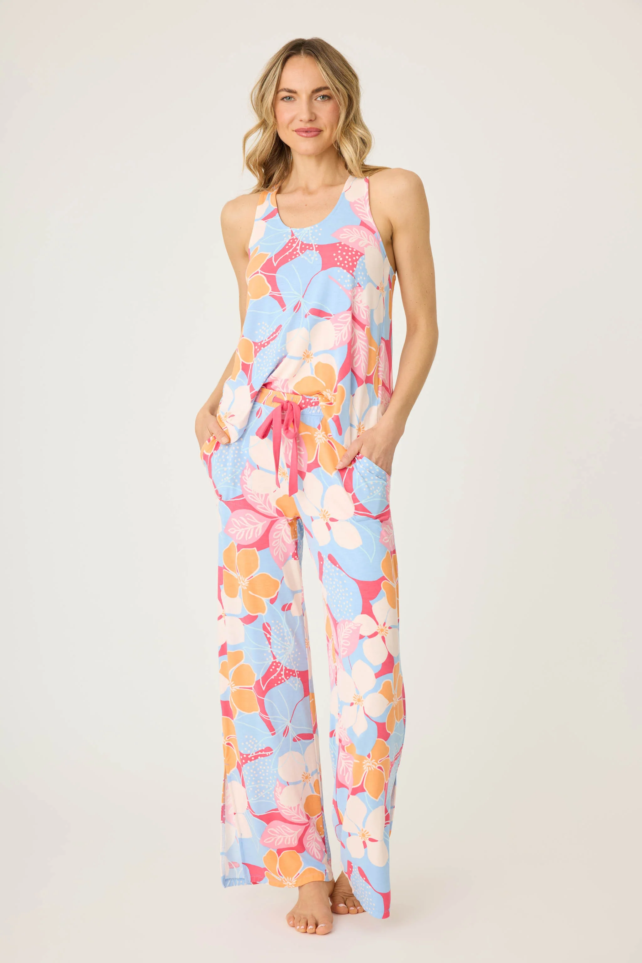 Tropical Dreams Floral PJ Set