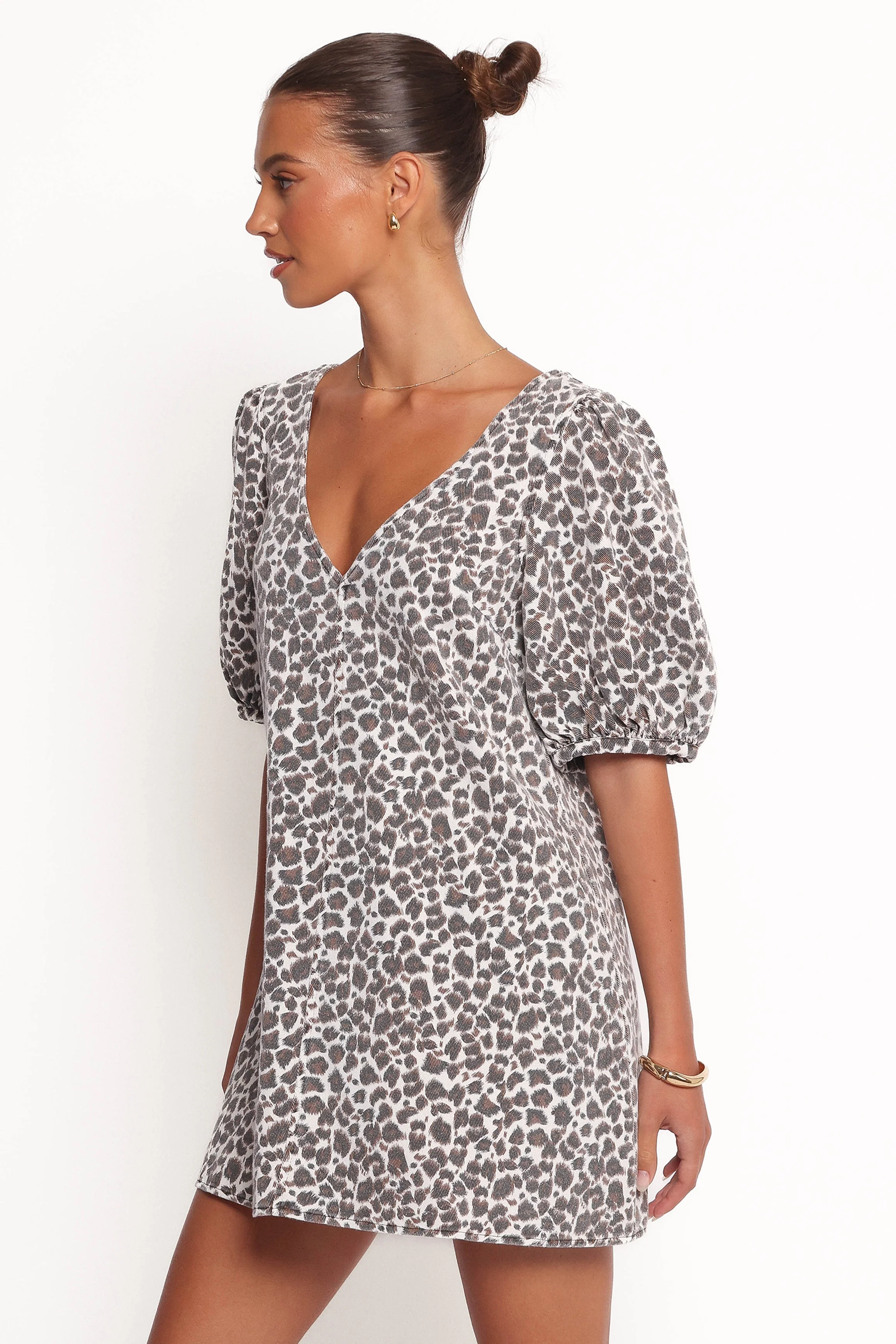 Coleman Mini Dress - Leopard