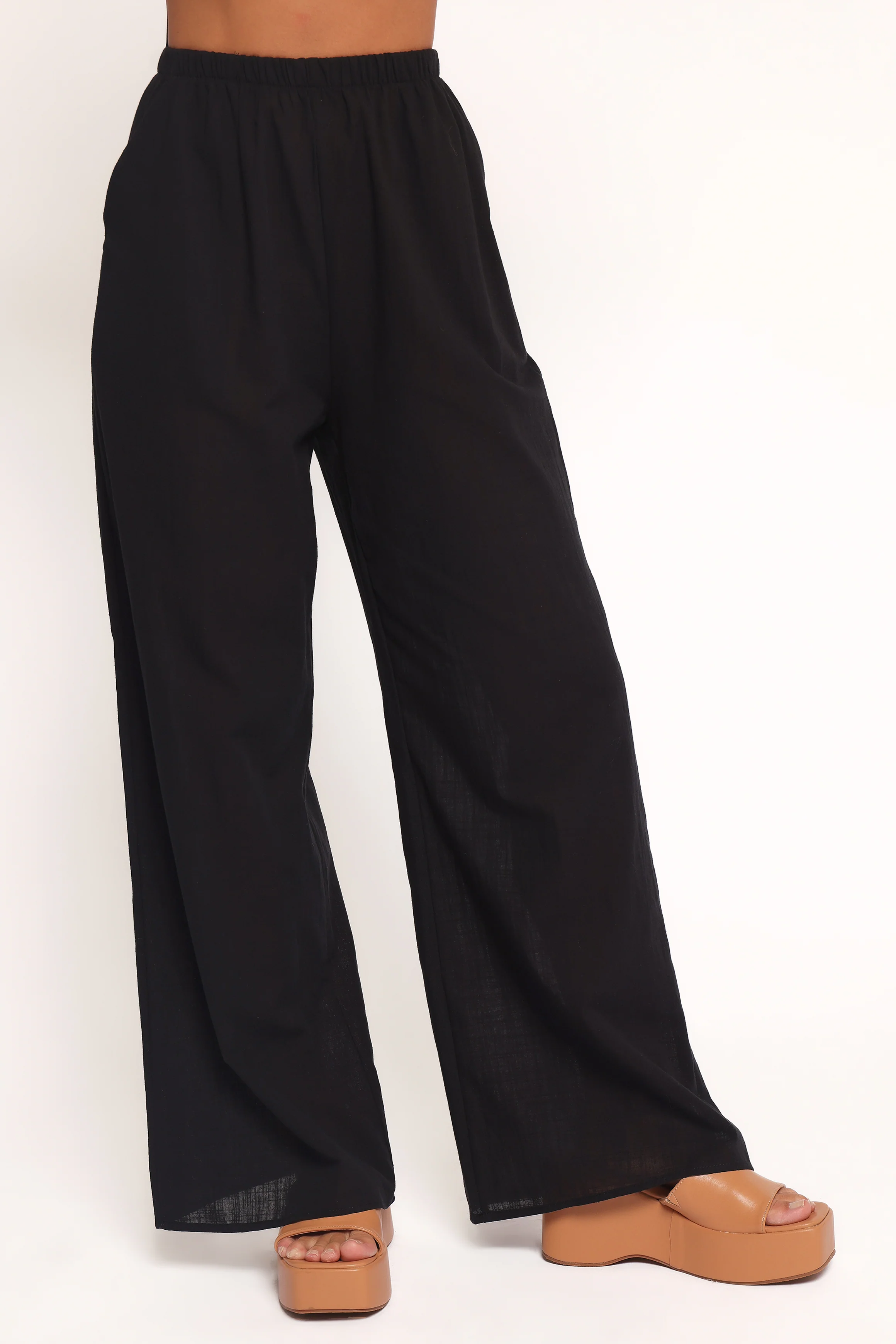 Charlie Strapless Pant Set - Black