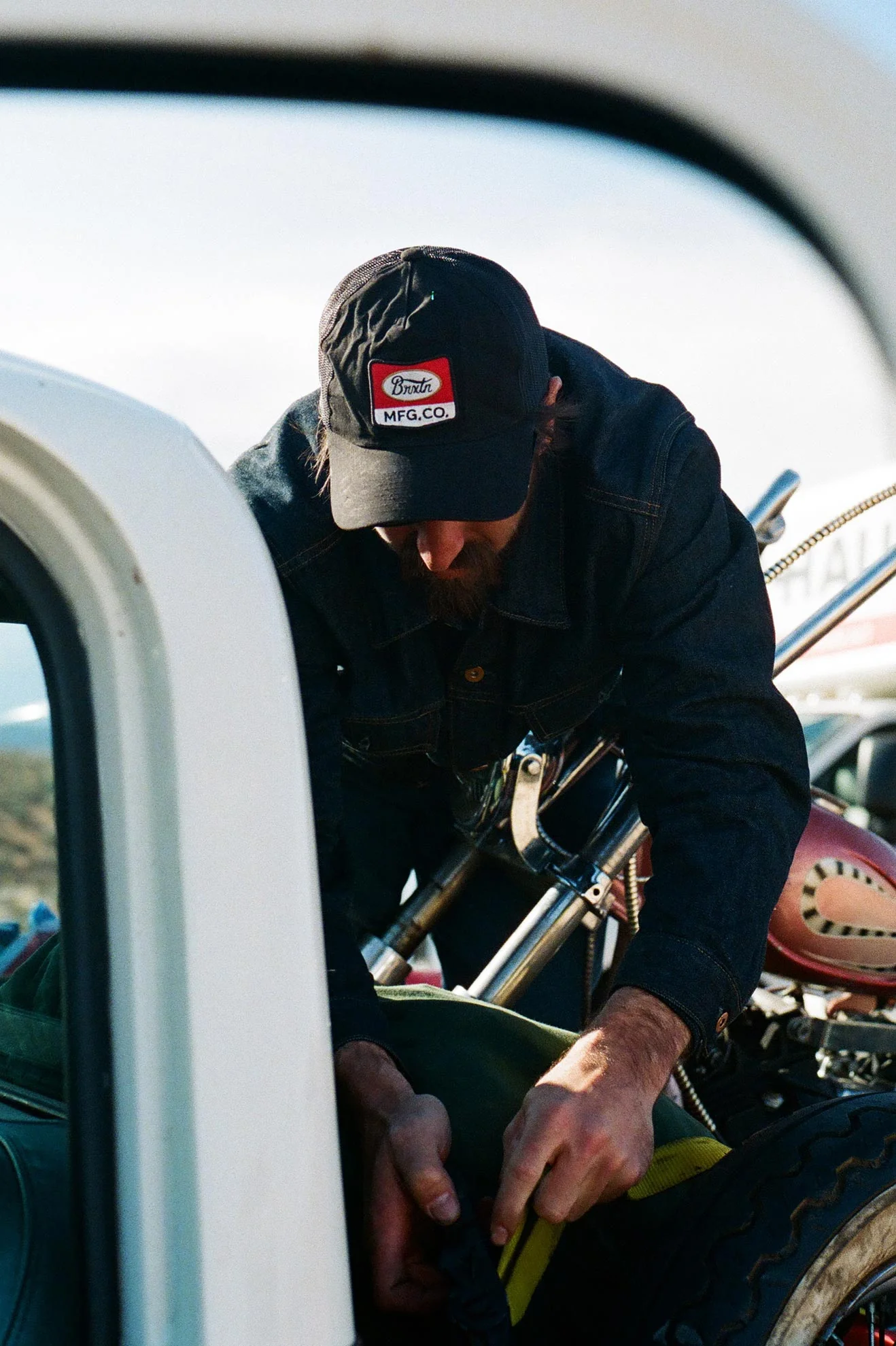 Phillips Netplus Trucker Hat - Black/Black