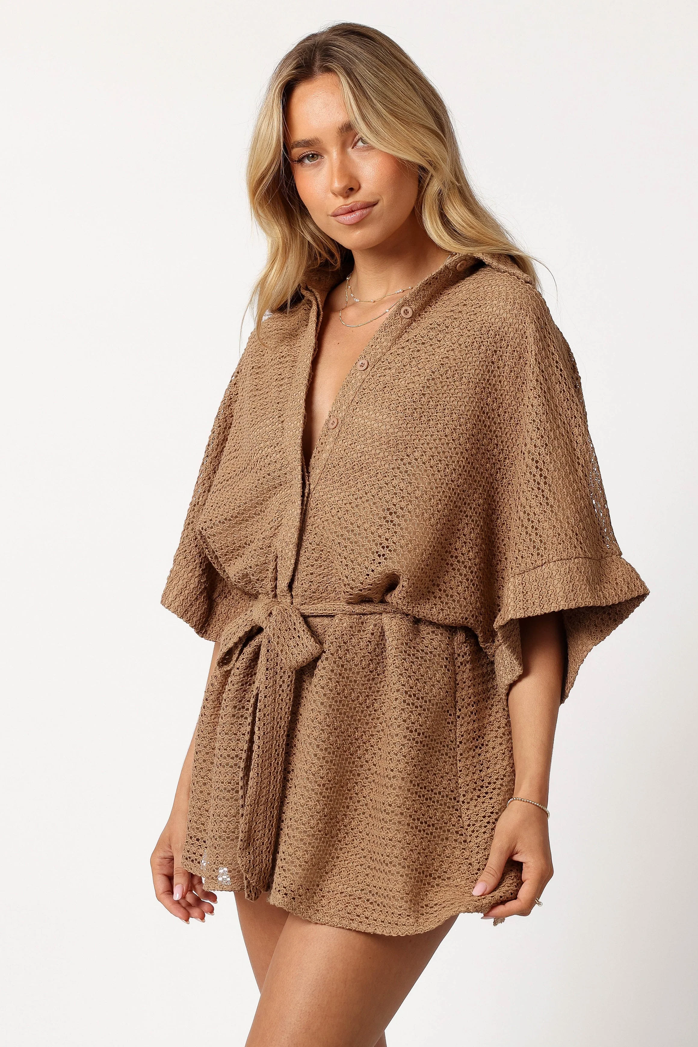 Culpo Romper - Mocha