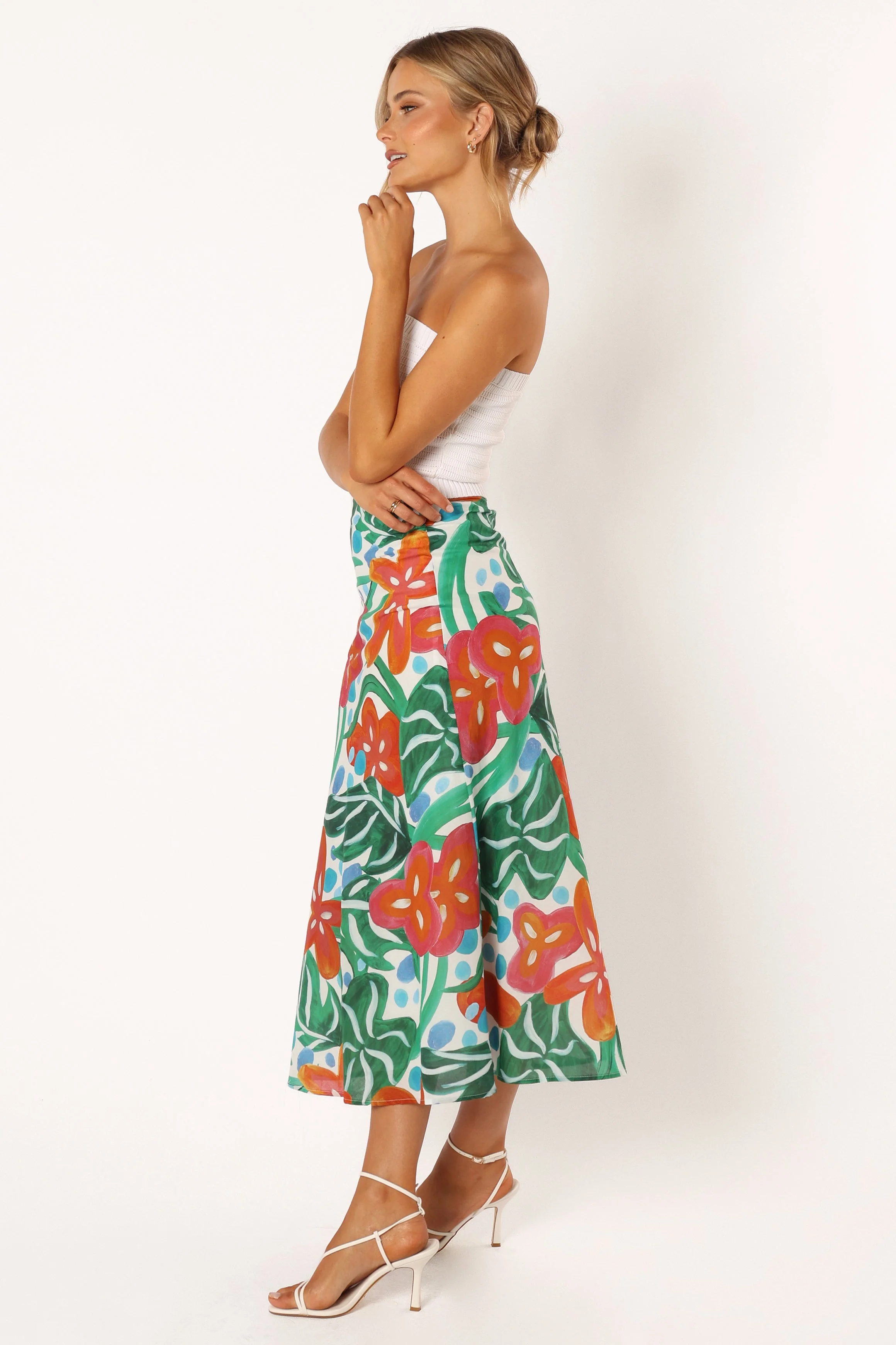 Lenny Midi Skirt - Kauai