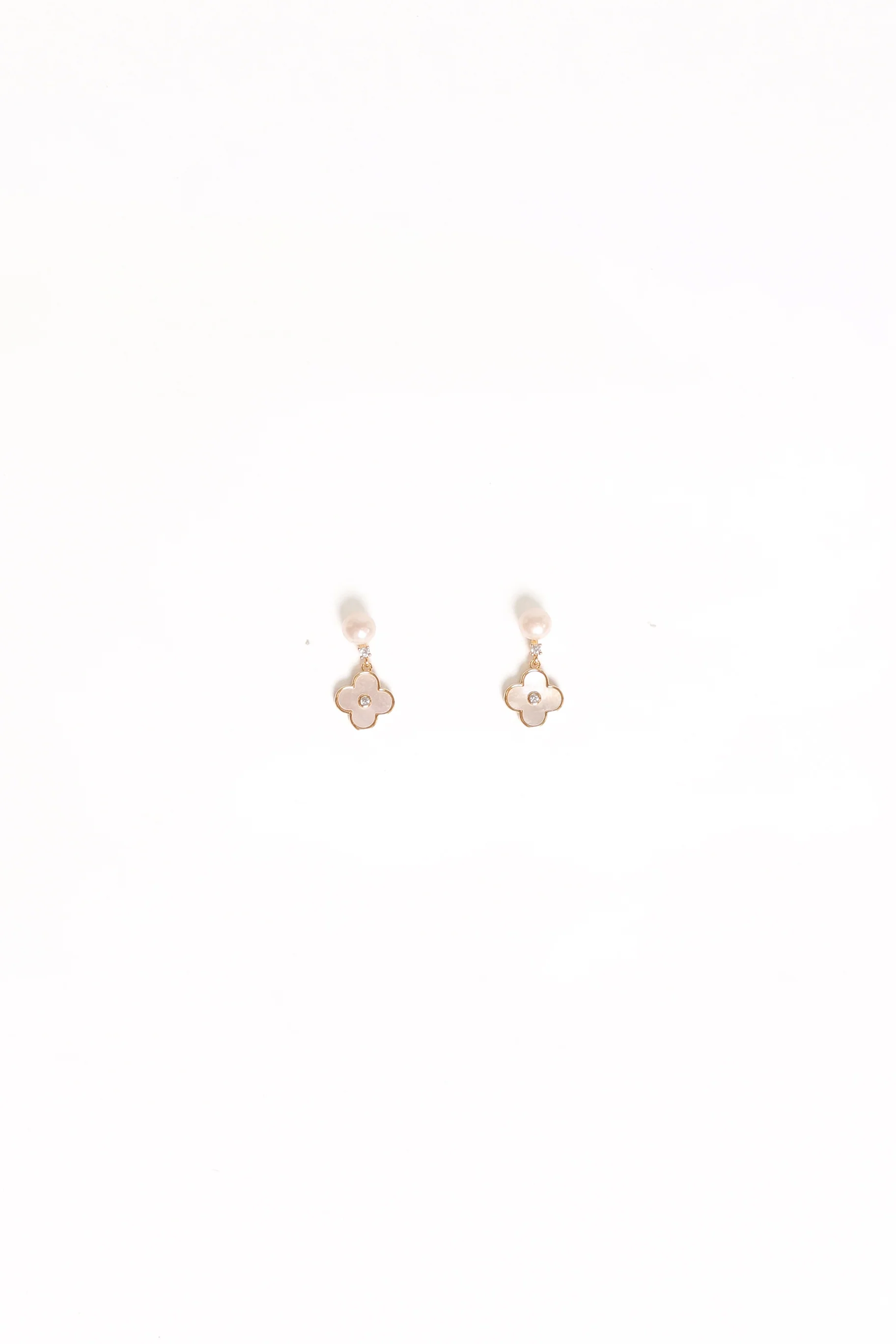 Marlowe Flower Earrings - Gold