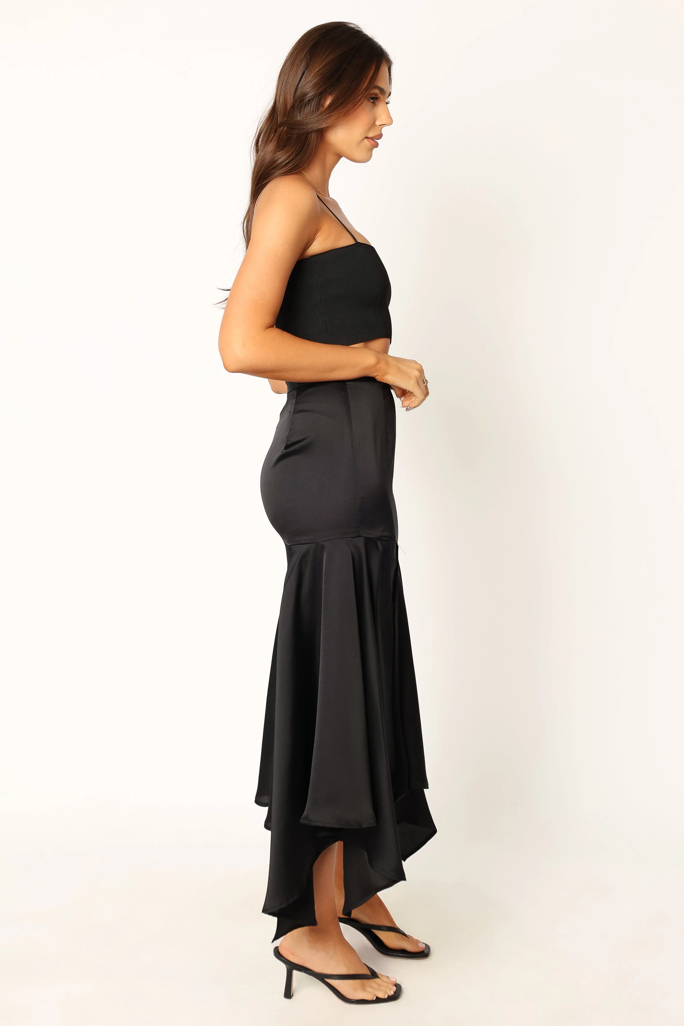 Jair Midi Skirt - Black