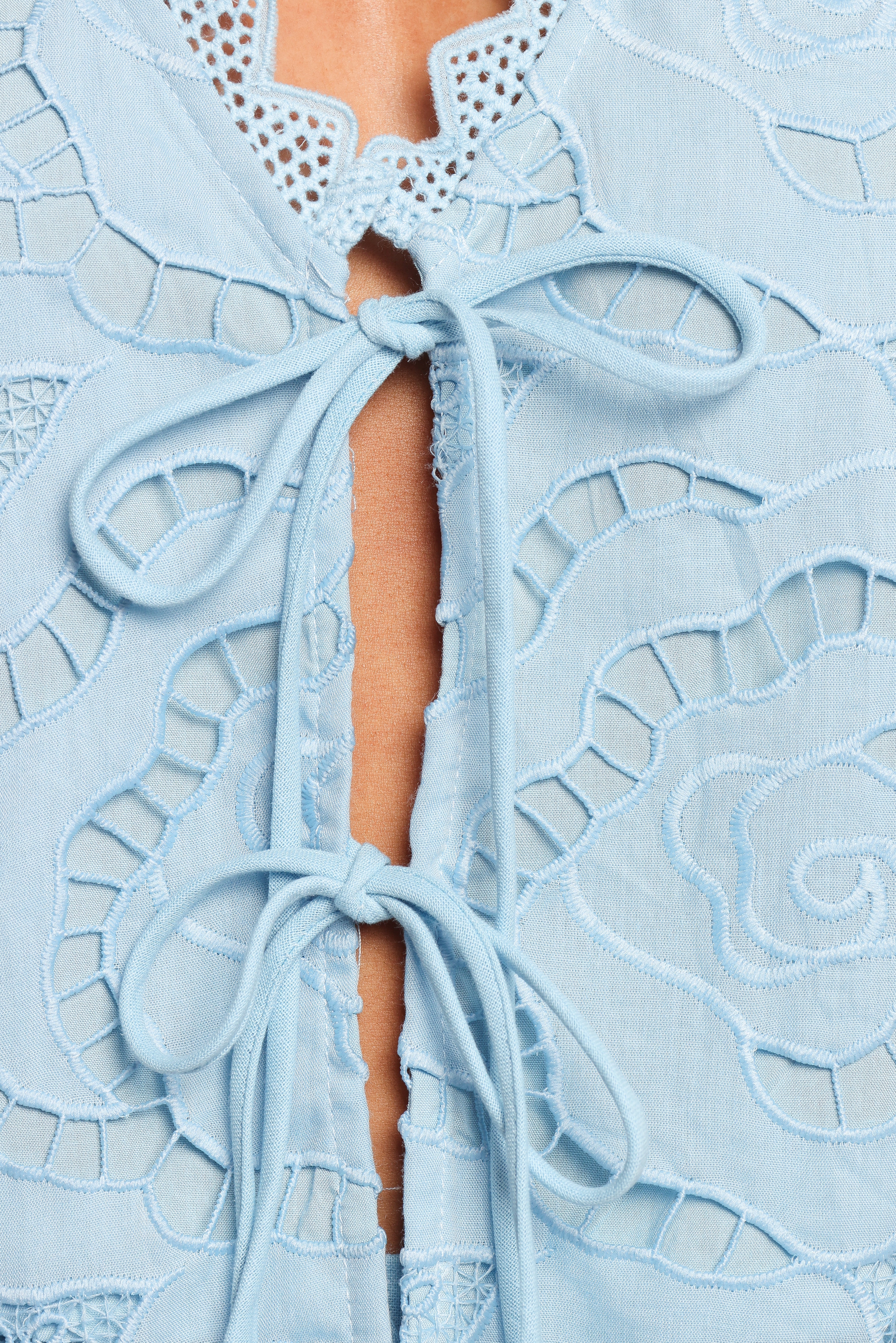 Leina Short Set - Light Blue