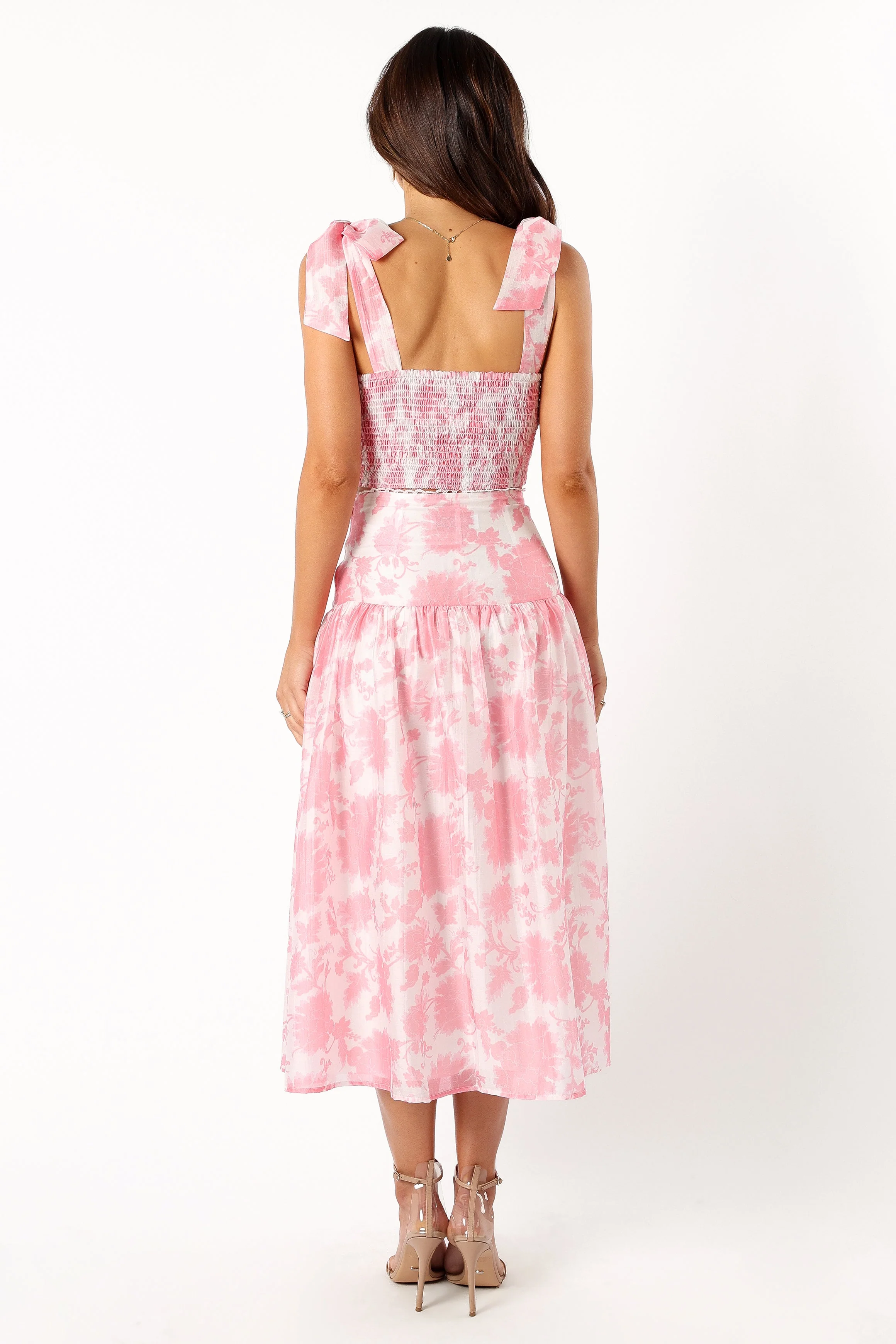 Elle Two Piece Set - Pink Floral