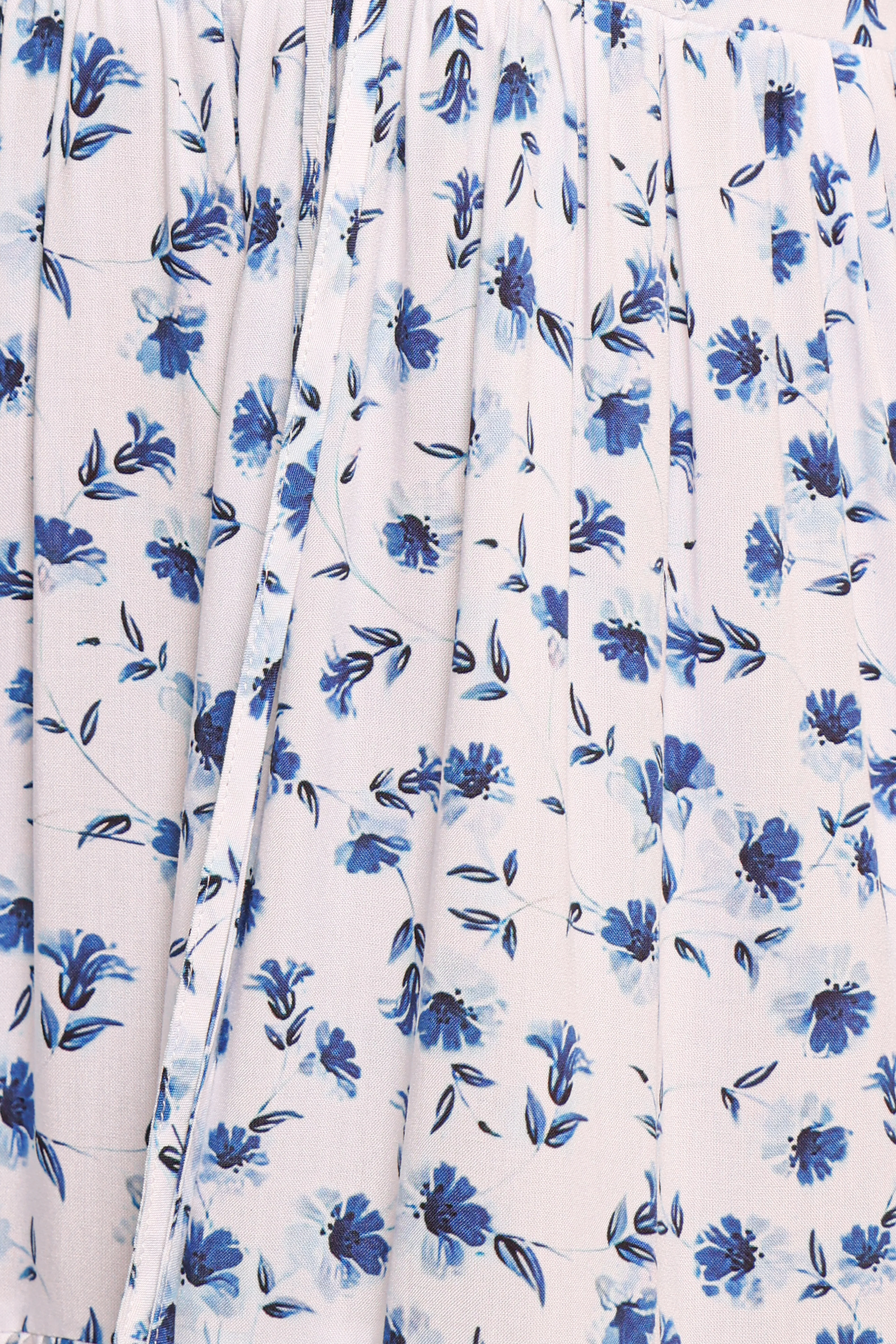 Roberts Maxi Dress - Blue Ditsy Floral