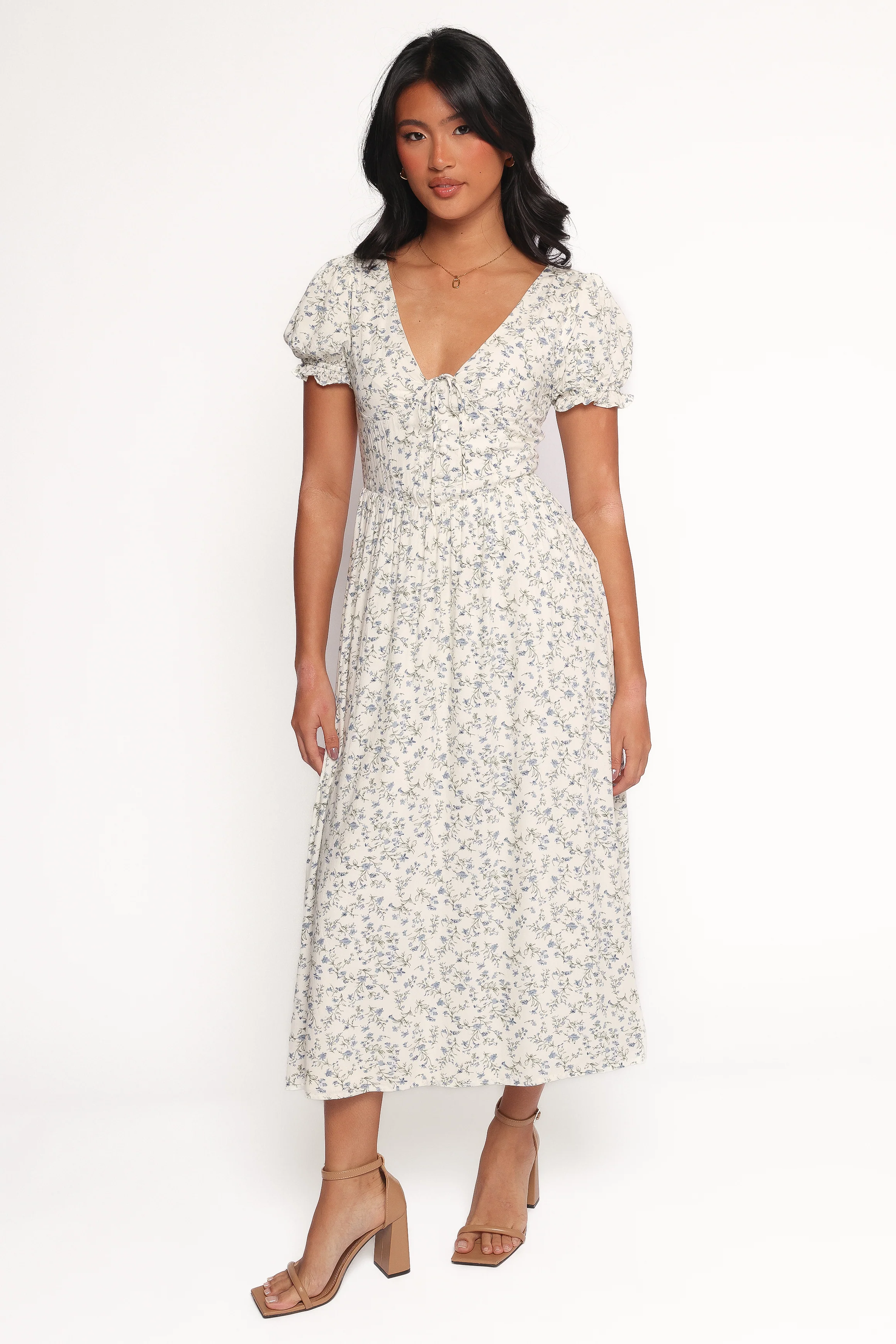 Mildred Midi Dress - Floral