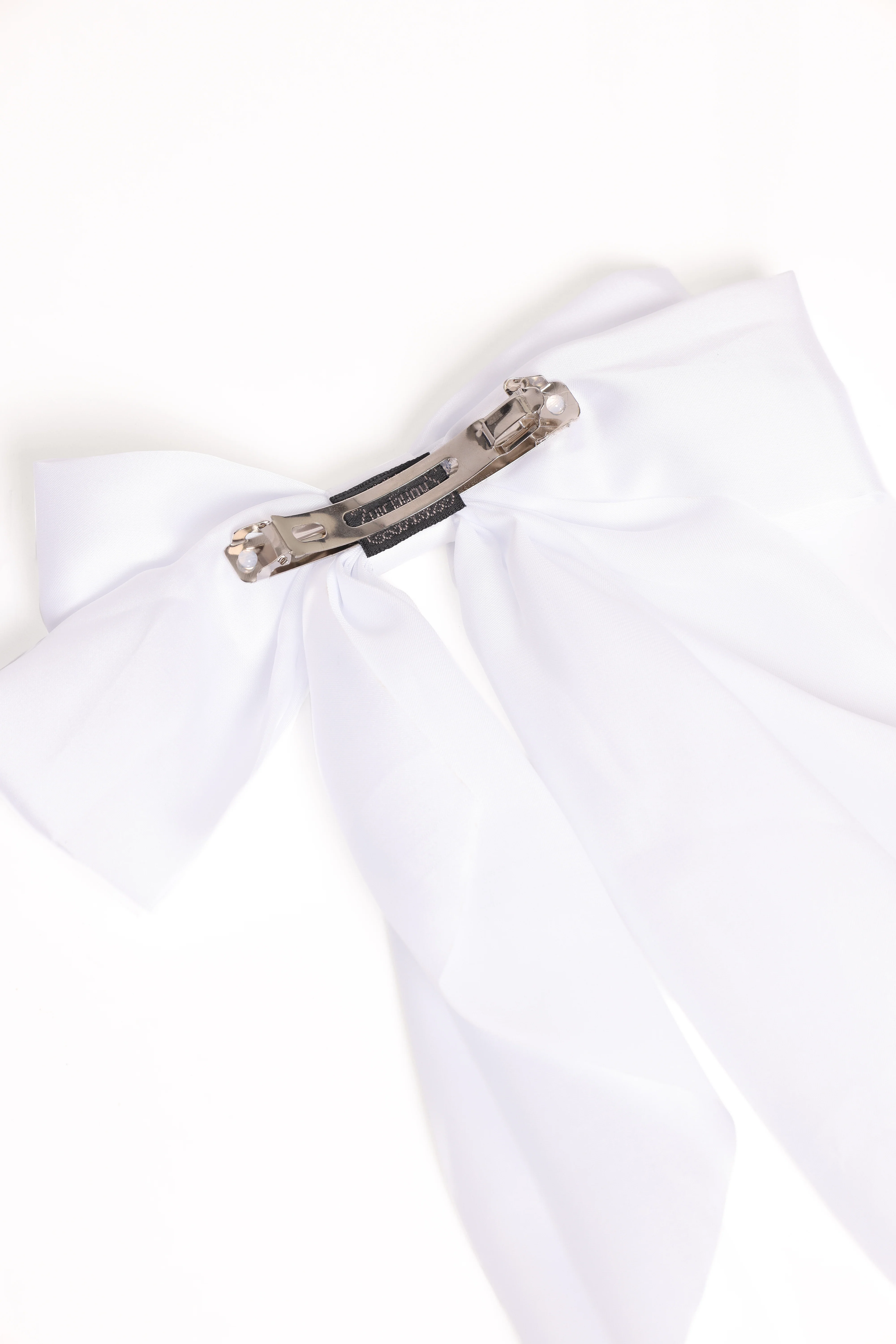 Grace Hair Bow - White