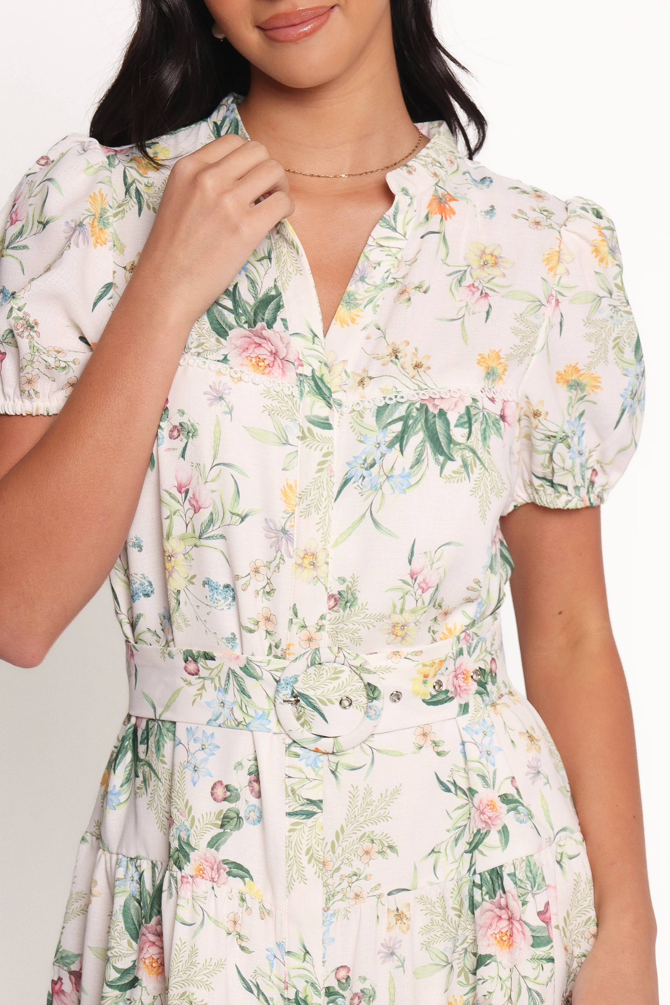 Paula Mini Dress - Multi Floral