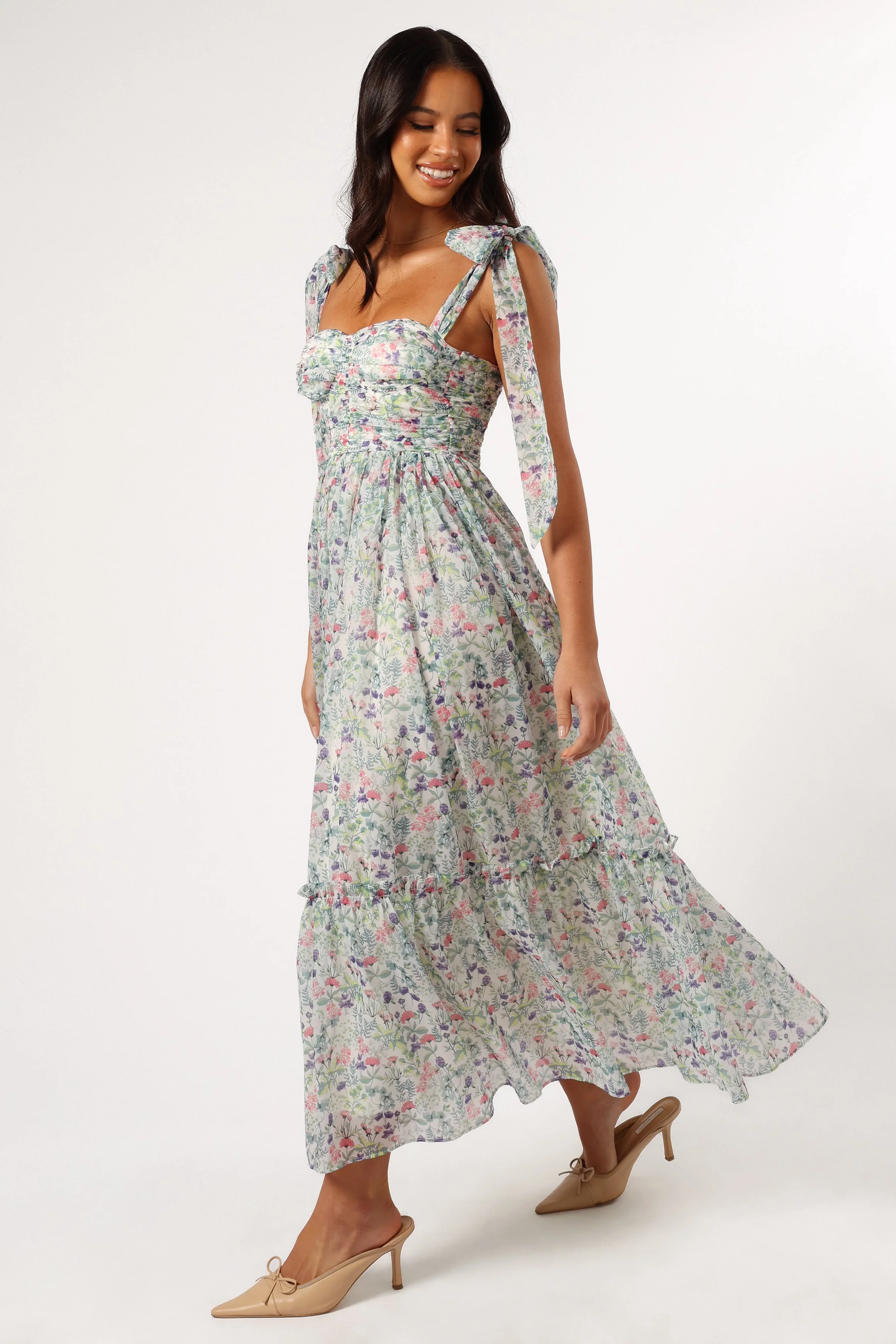 Floret Midi Dress - Multi