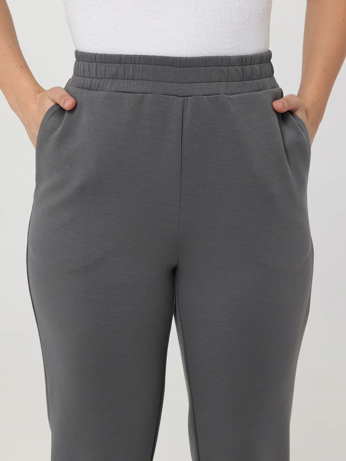 High-Rise Cuffed Joggers