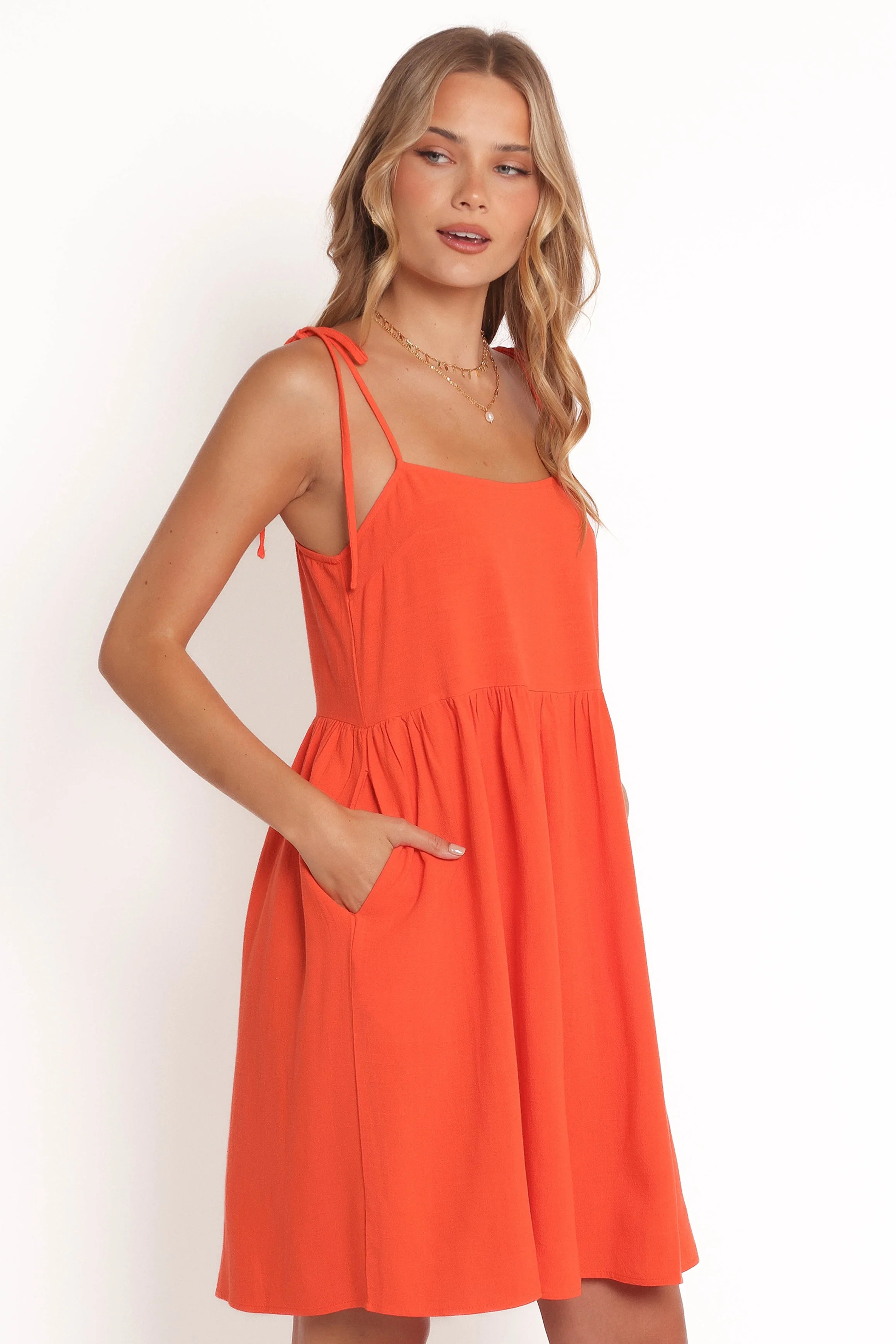 Emerson Mini Dress - Orange