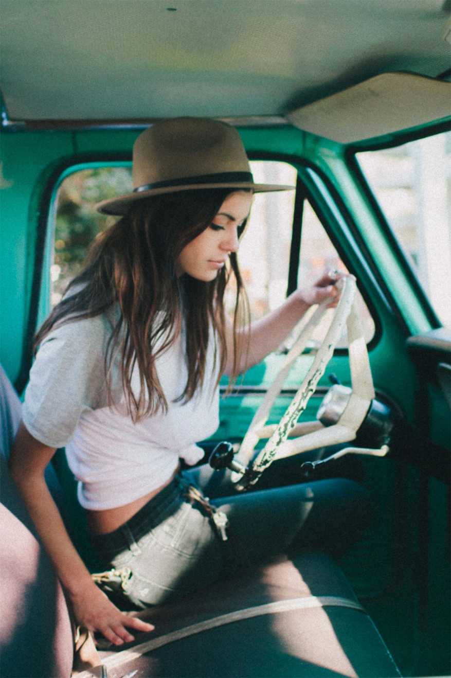 Messer Fedora - Black/Black