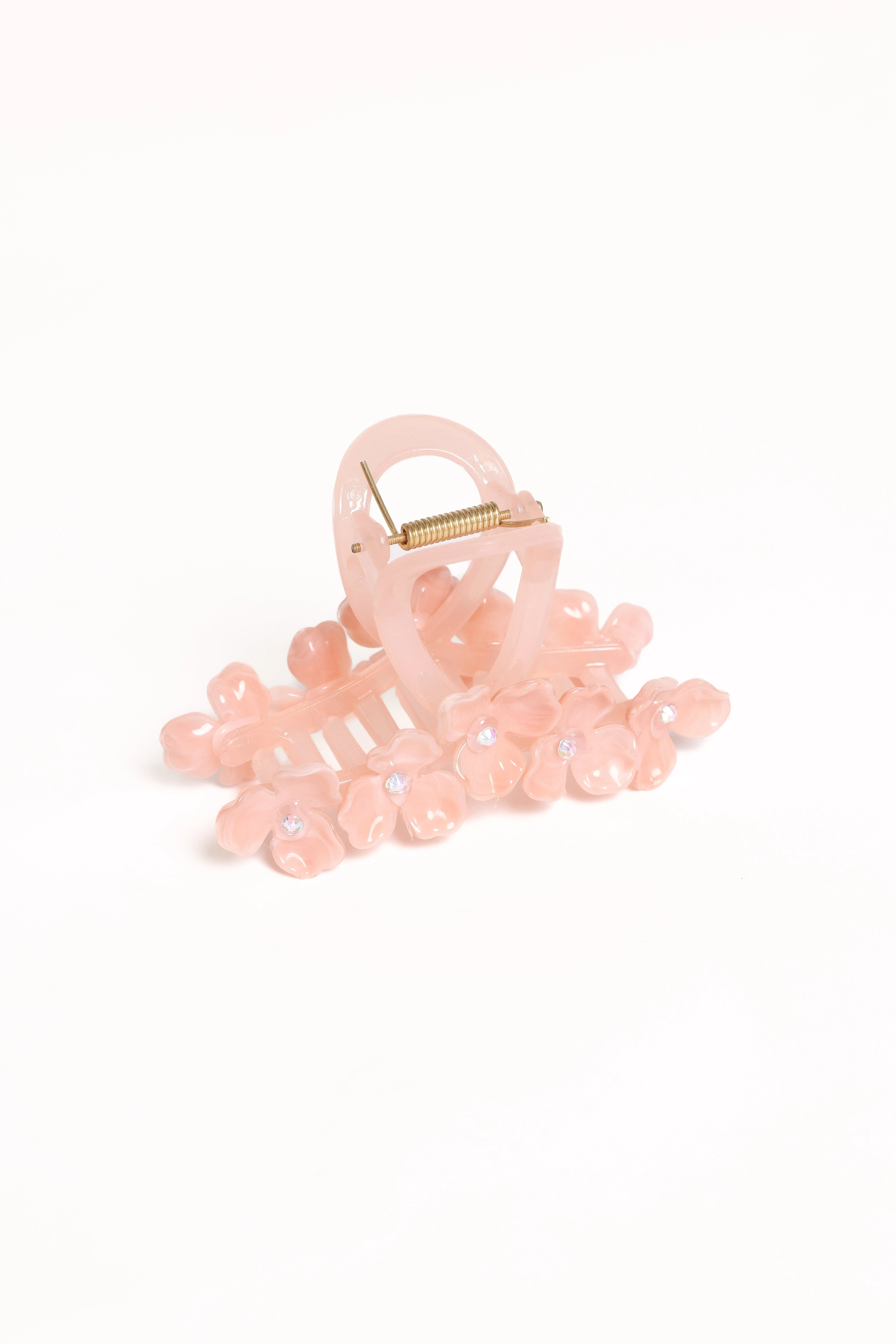 Shiloh Flower Hair Clip - Pink