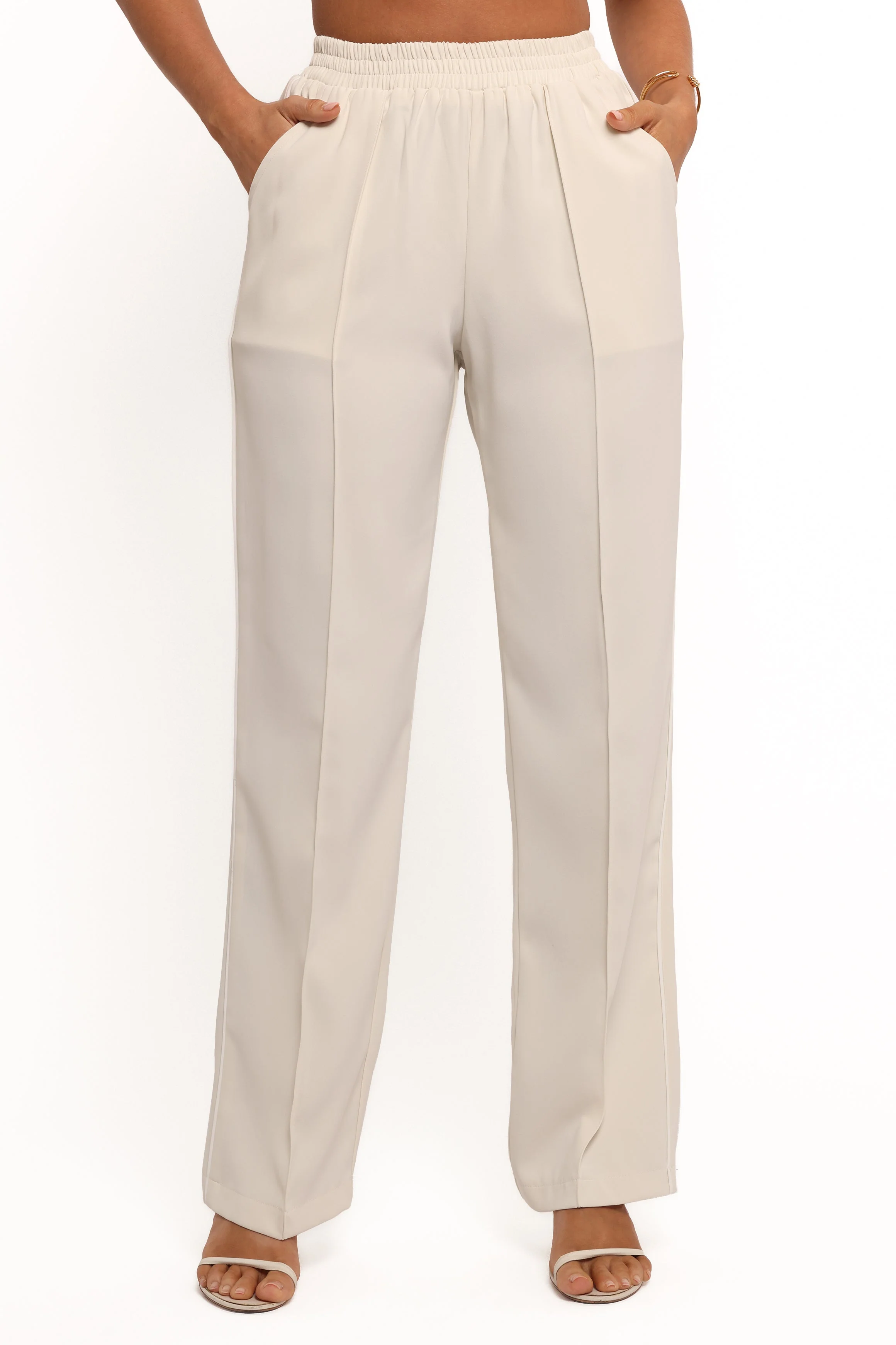 Roben Pants - White Cream
