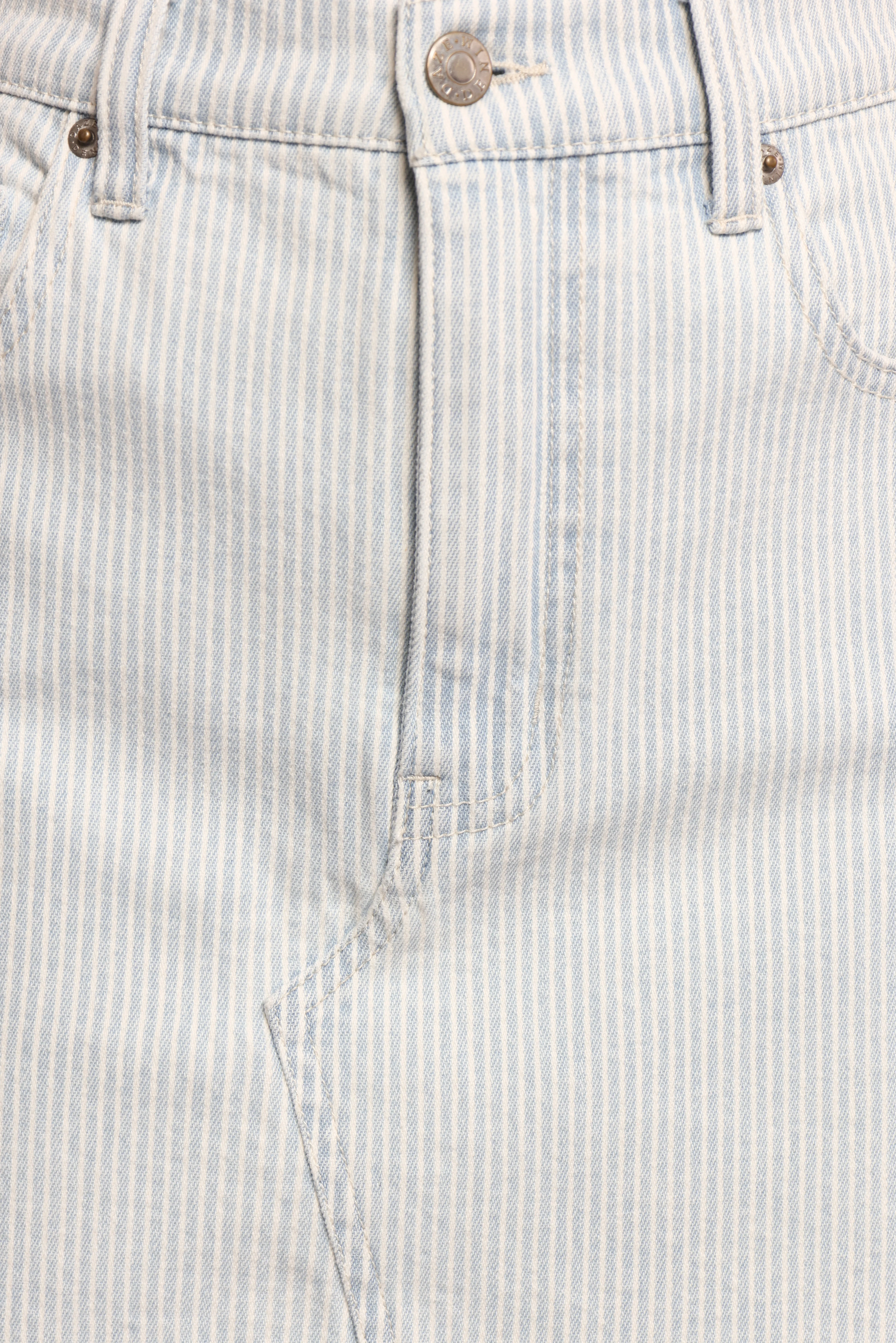 Malibu Mini Skirt - Blue Bell Stripe