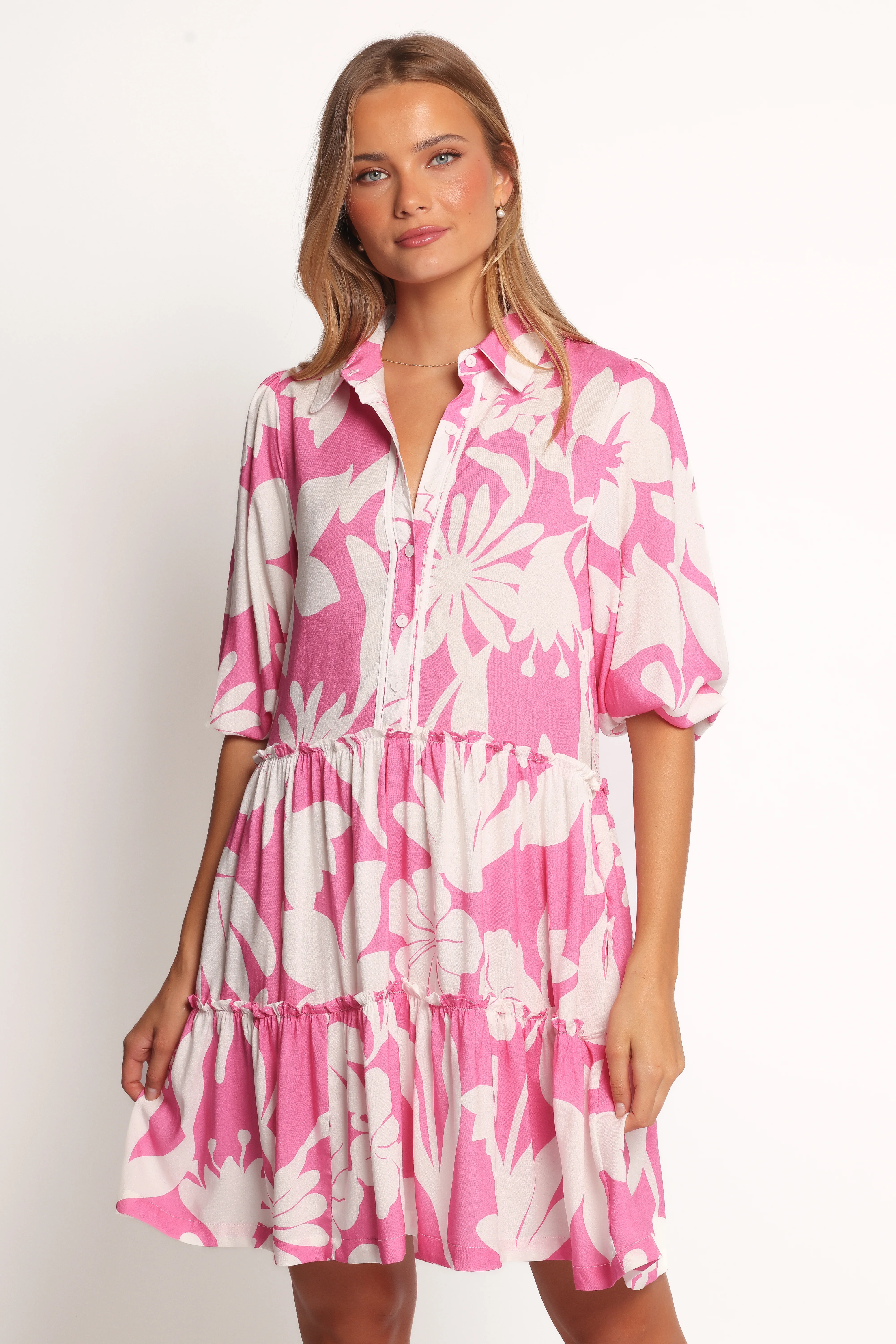 Galatea Mini Dress - Nola Print