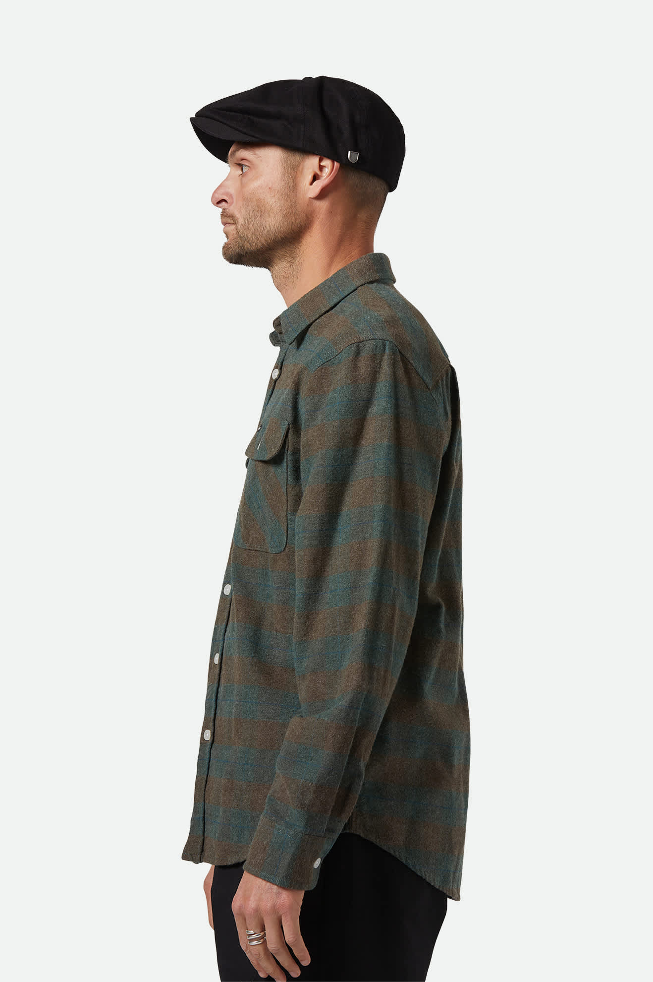 Brood Newsboy Cap - Black