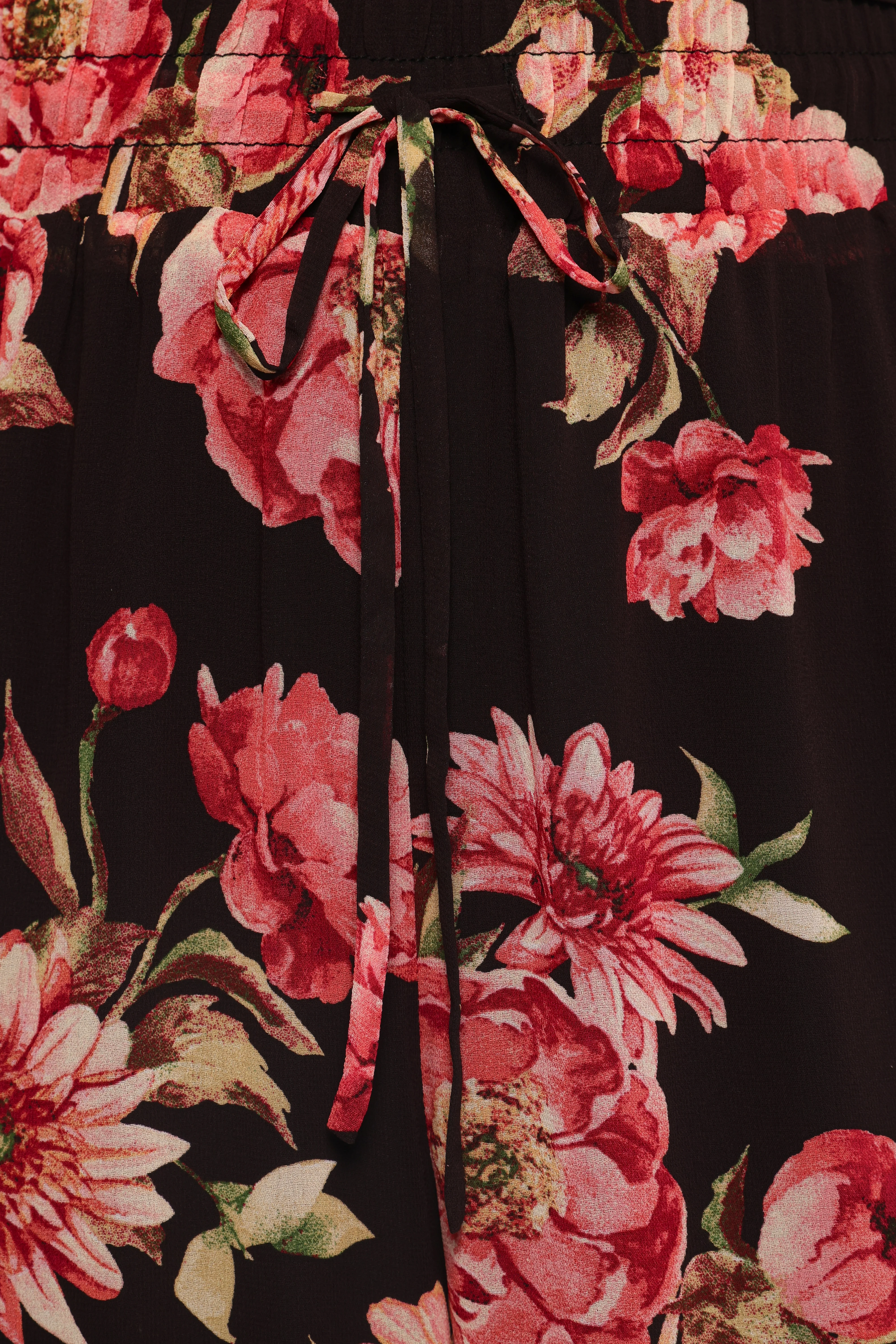 Estie Pants - Black Floral