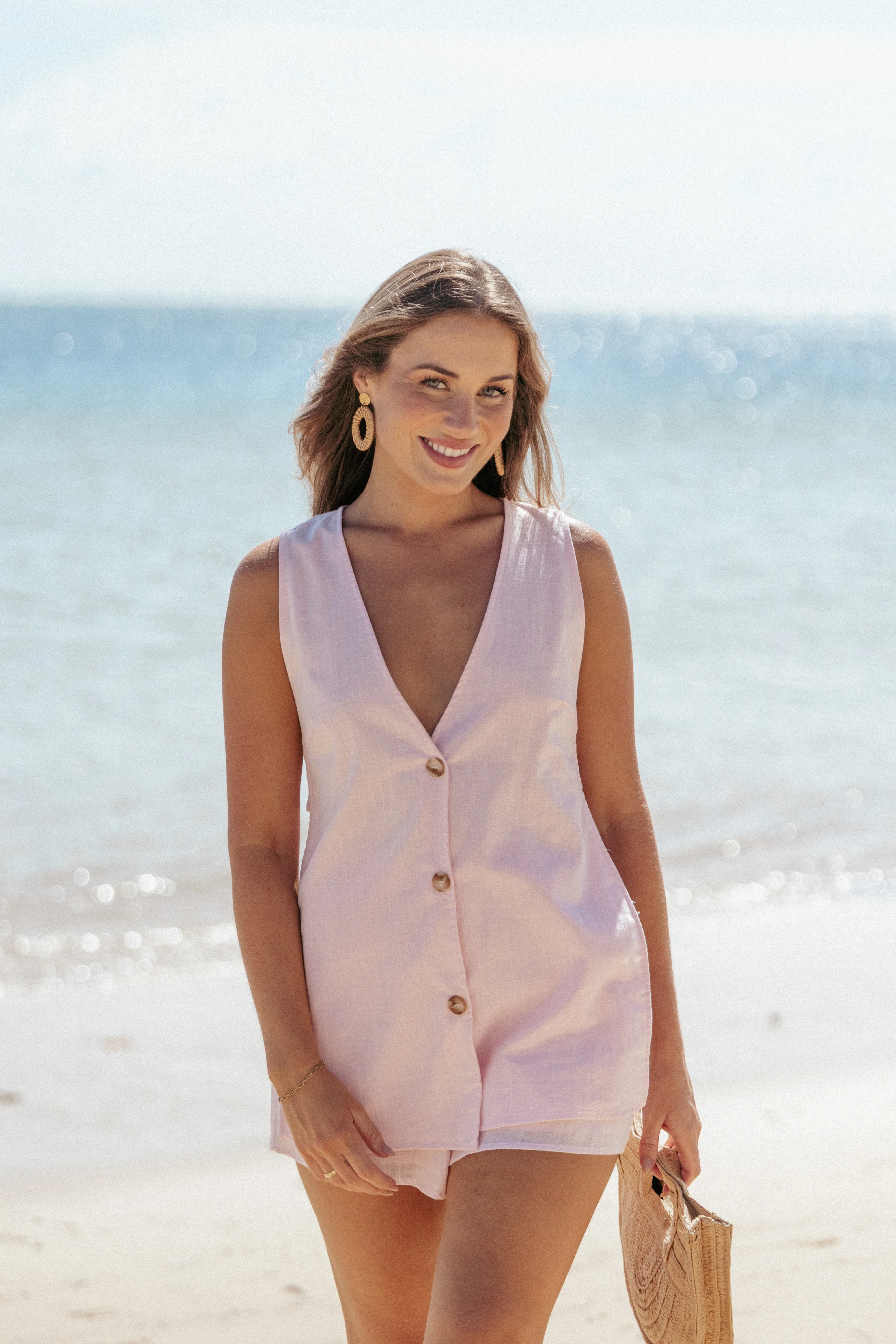 Miller Short Set - Baby Pink